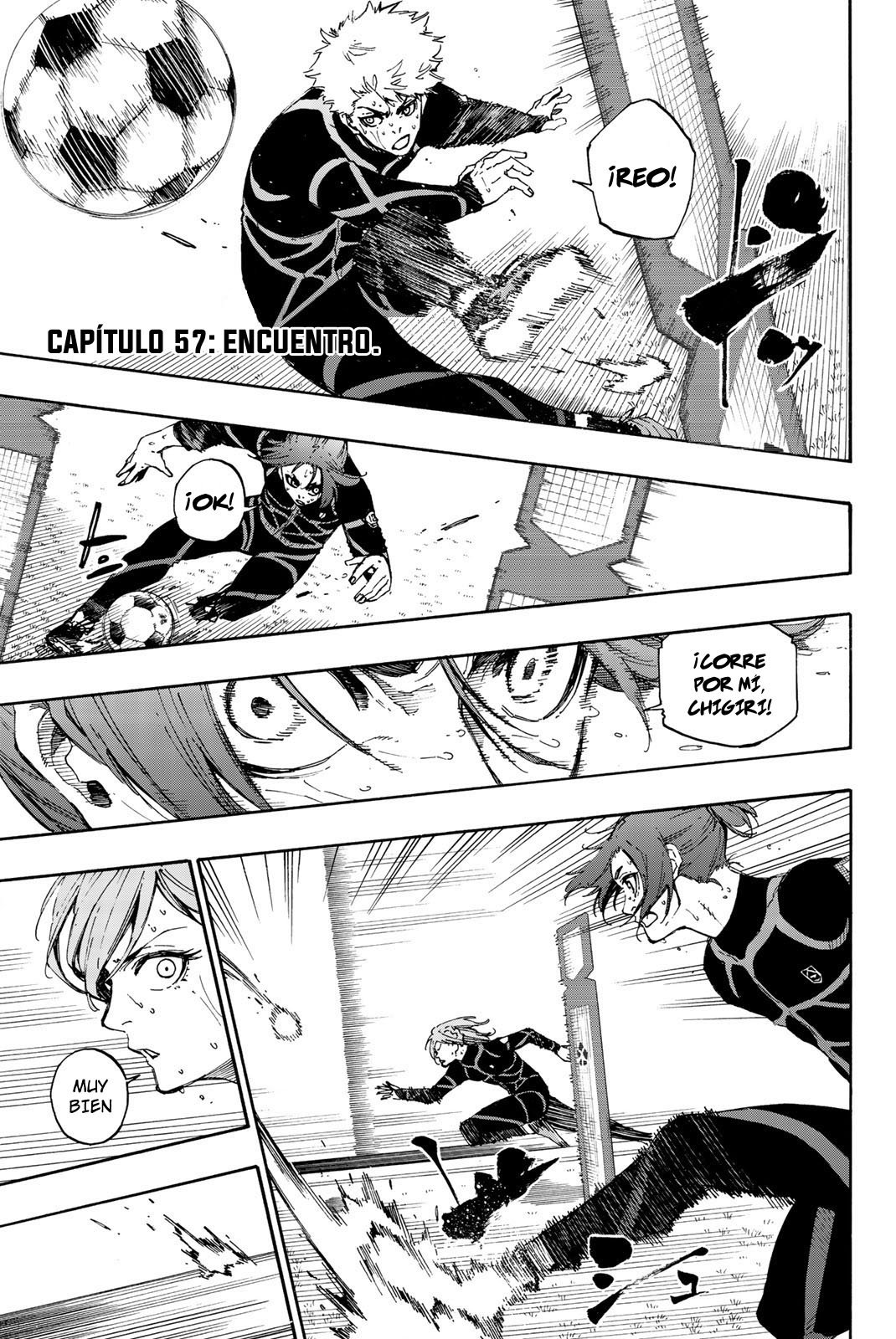 Blue Lock Capitulo 57: Encuentro página 3
