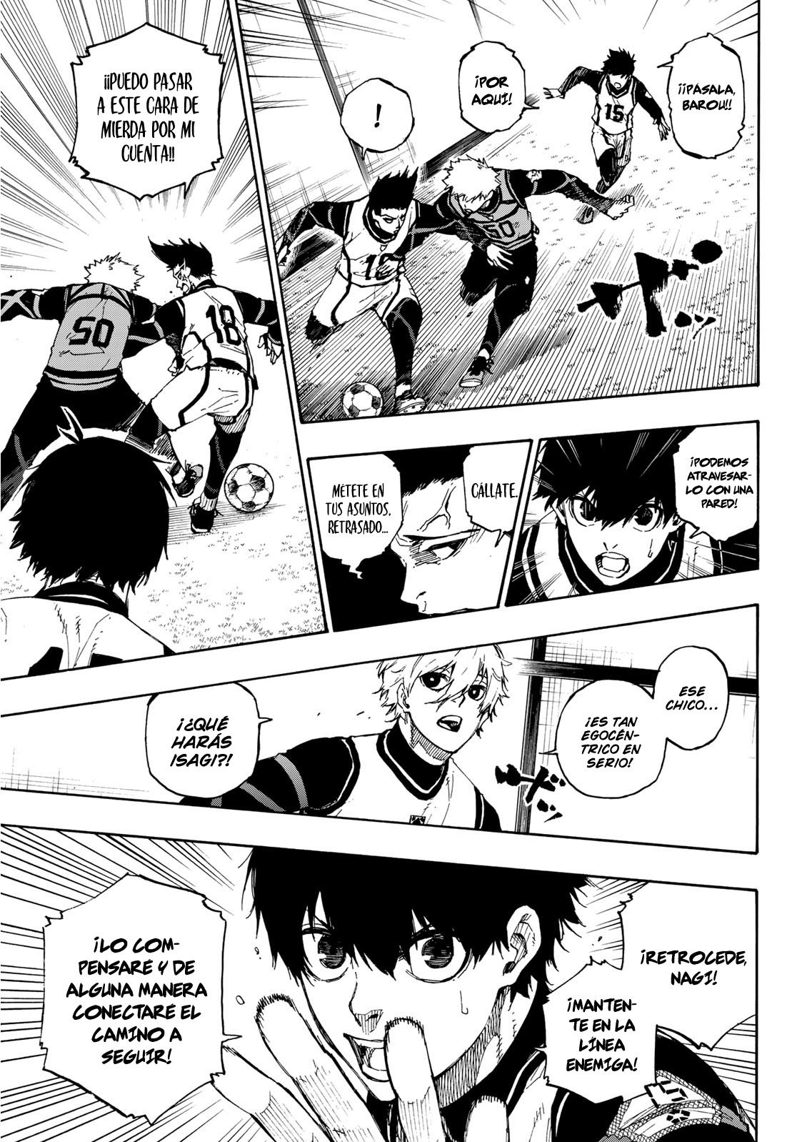 Blue Lock Capitulo 59: Tri-sesión página 14