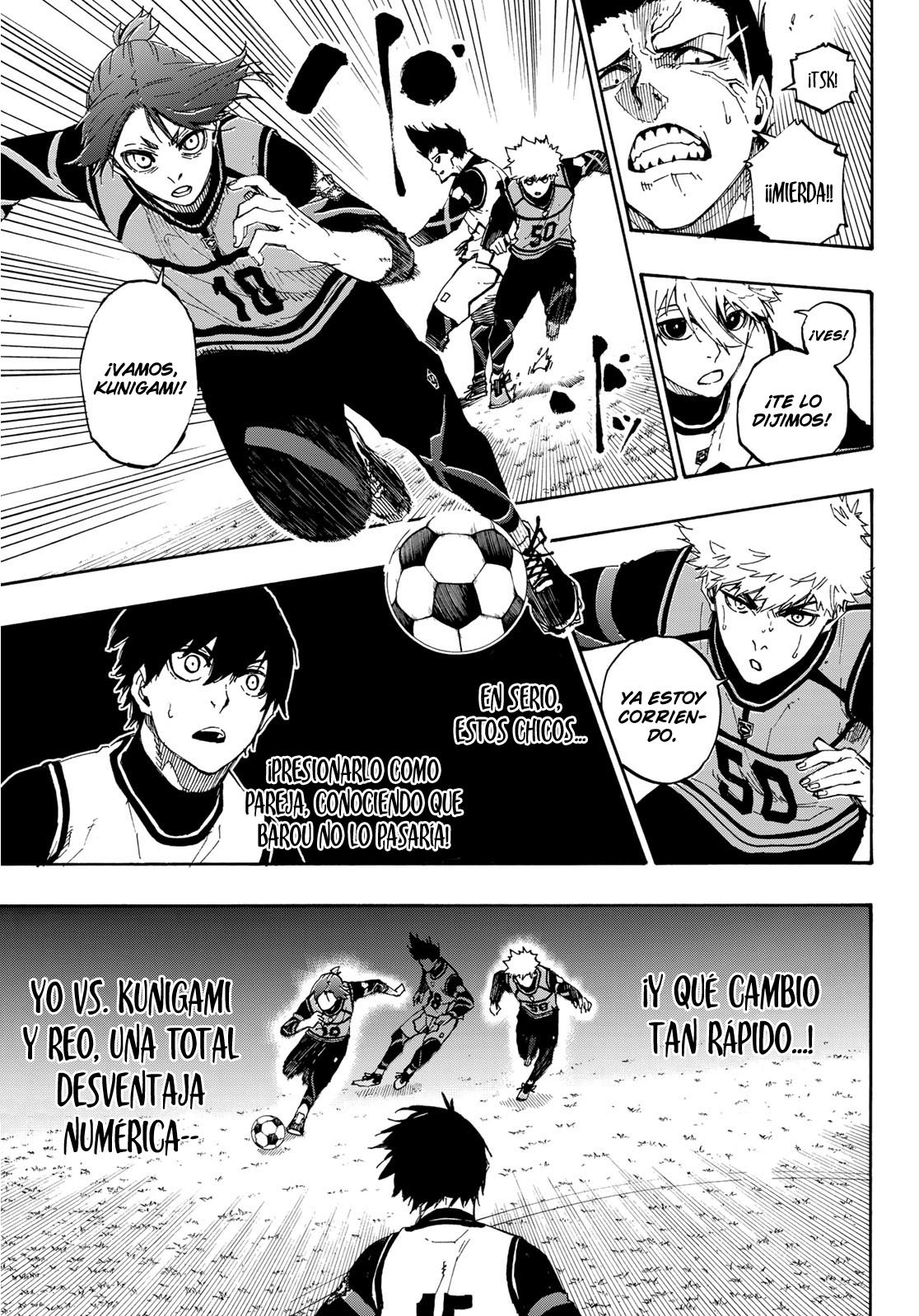 Blue Lock Capitulo 59: Tri-sesión página 18