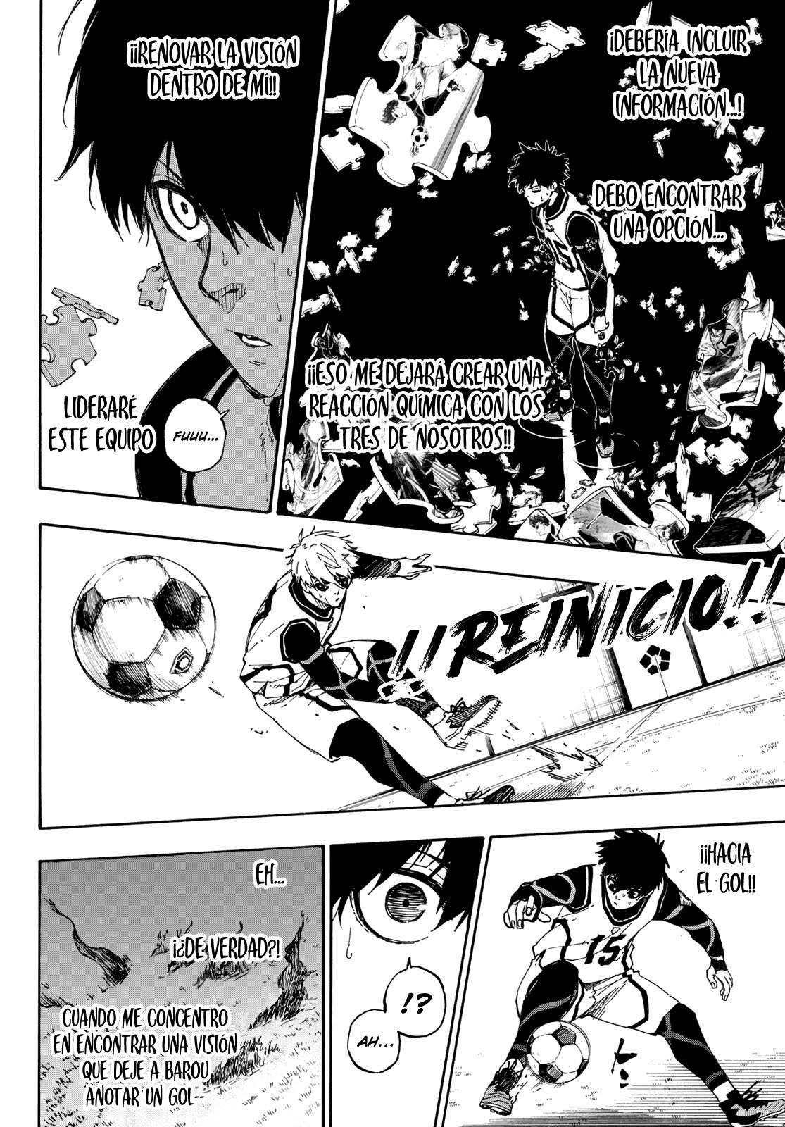 Blue Lock Capitulo 60: Campo de visión página 14