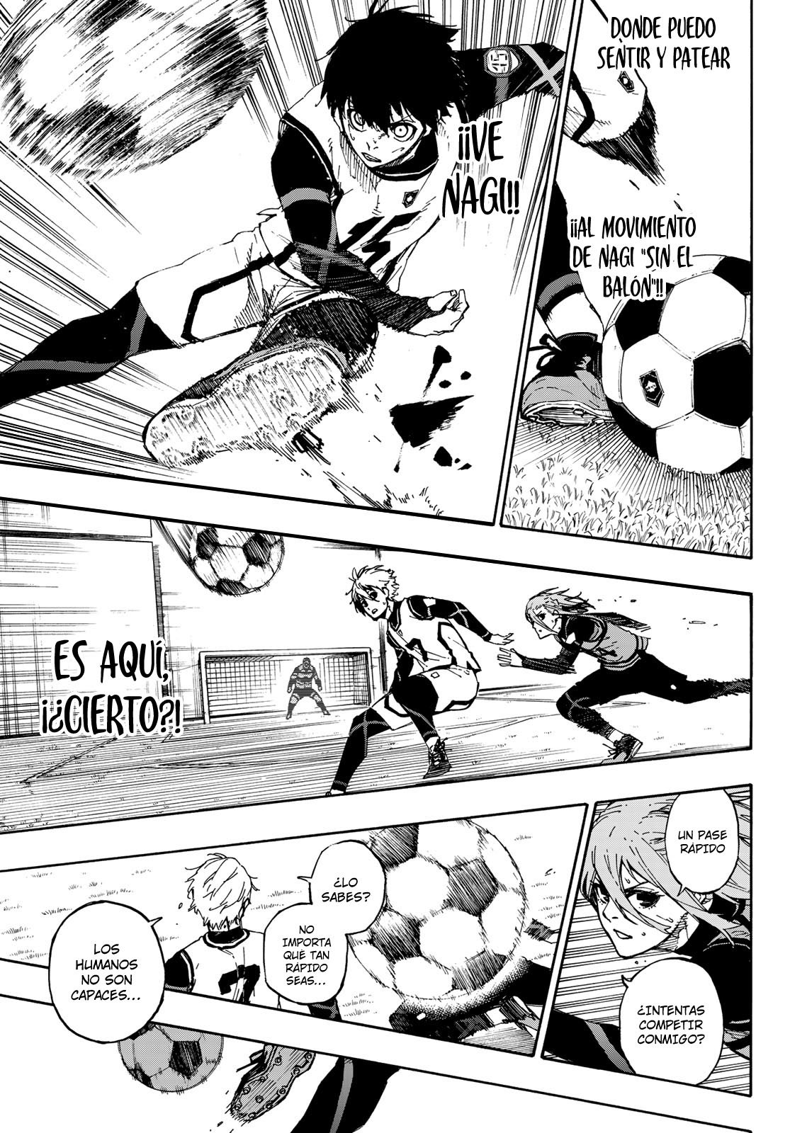 Blue Lock Capitulo 60: Campo de visión página 17