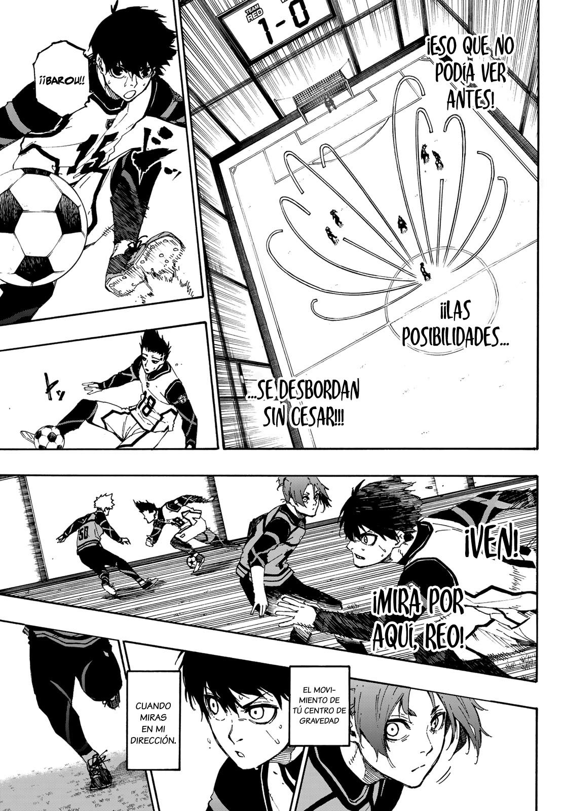 Blue Lock Capitulo 60: Campo de visión página 7