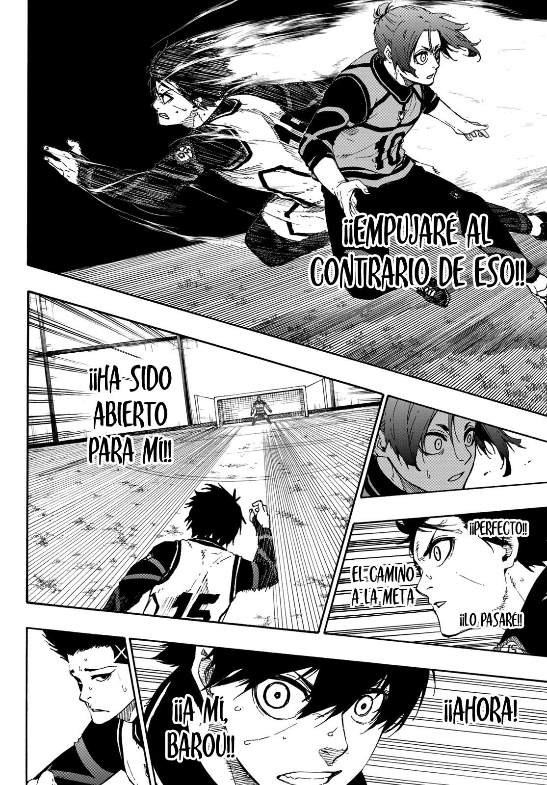 Blue Lock Capitulo 60: Campo de visión página 8