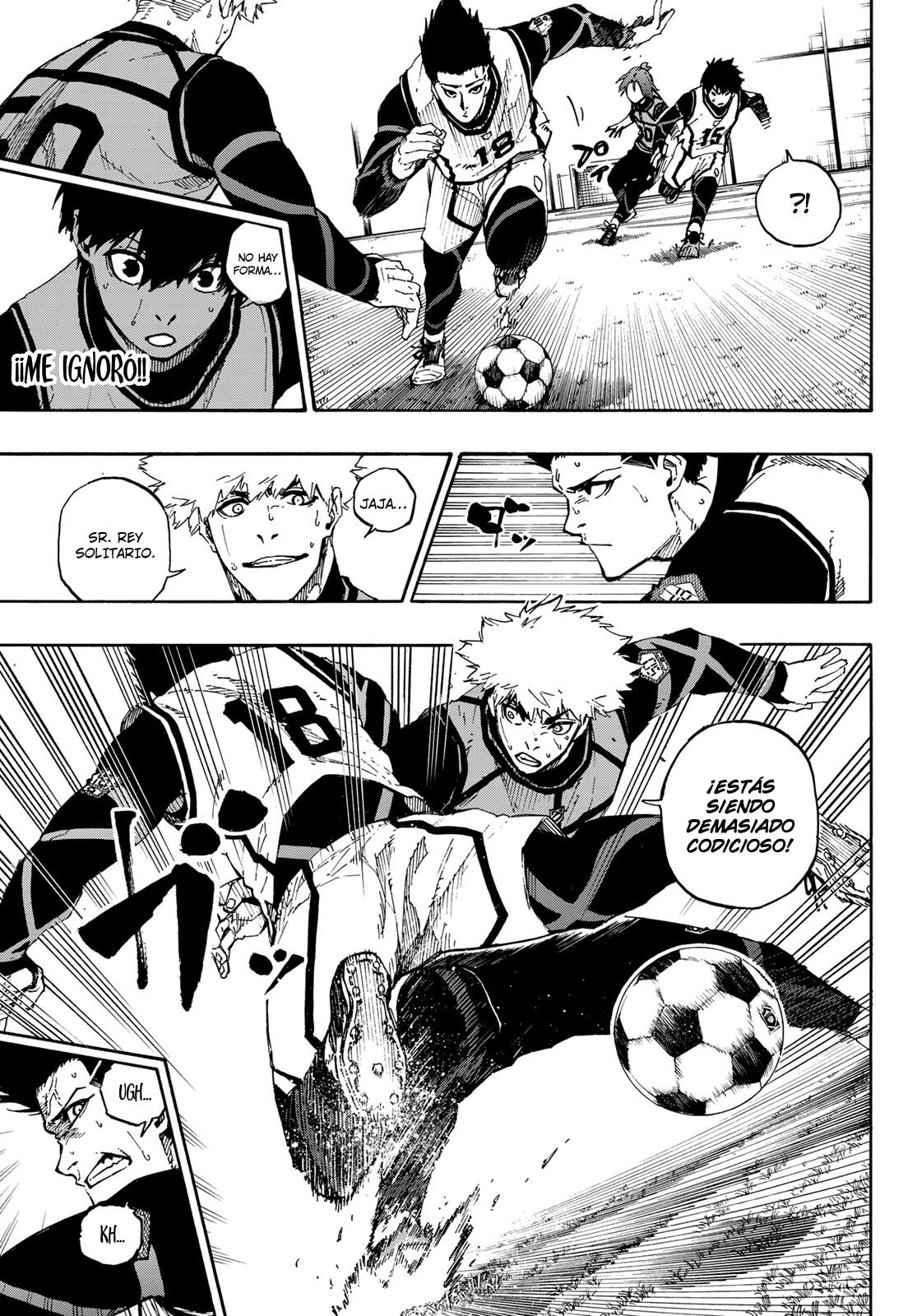 Blue Lock Capitulo 60: Campo de visión página 9