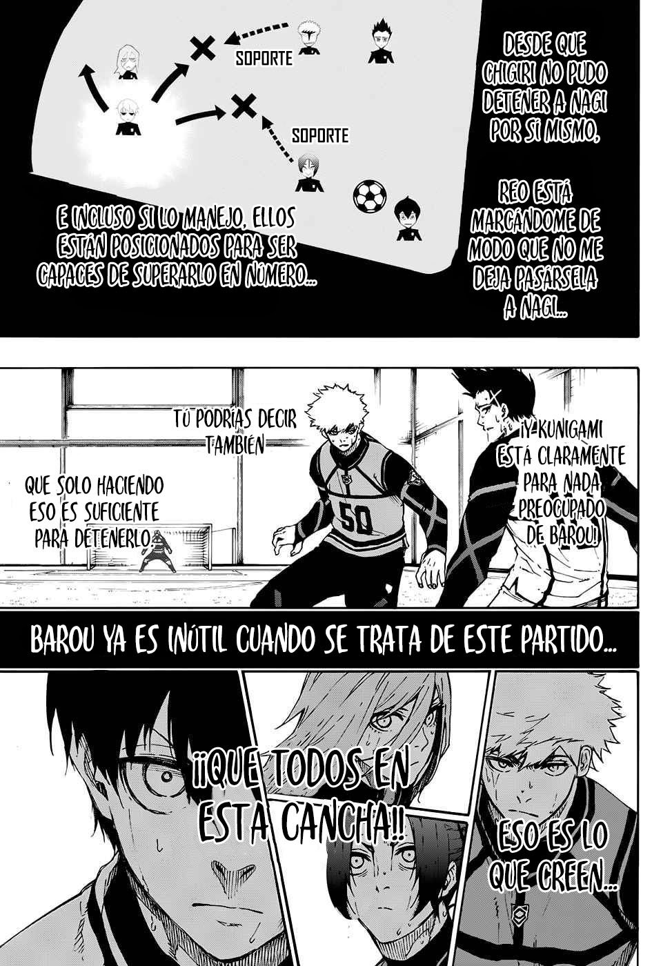 Blue Lock Capitulo 62: Retrasado página 7