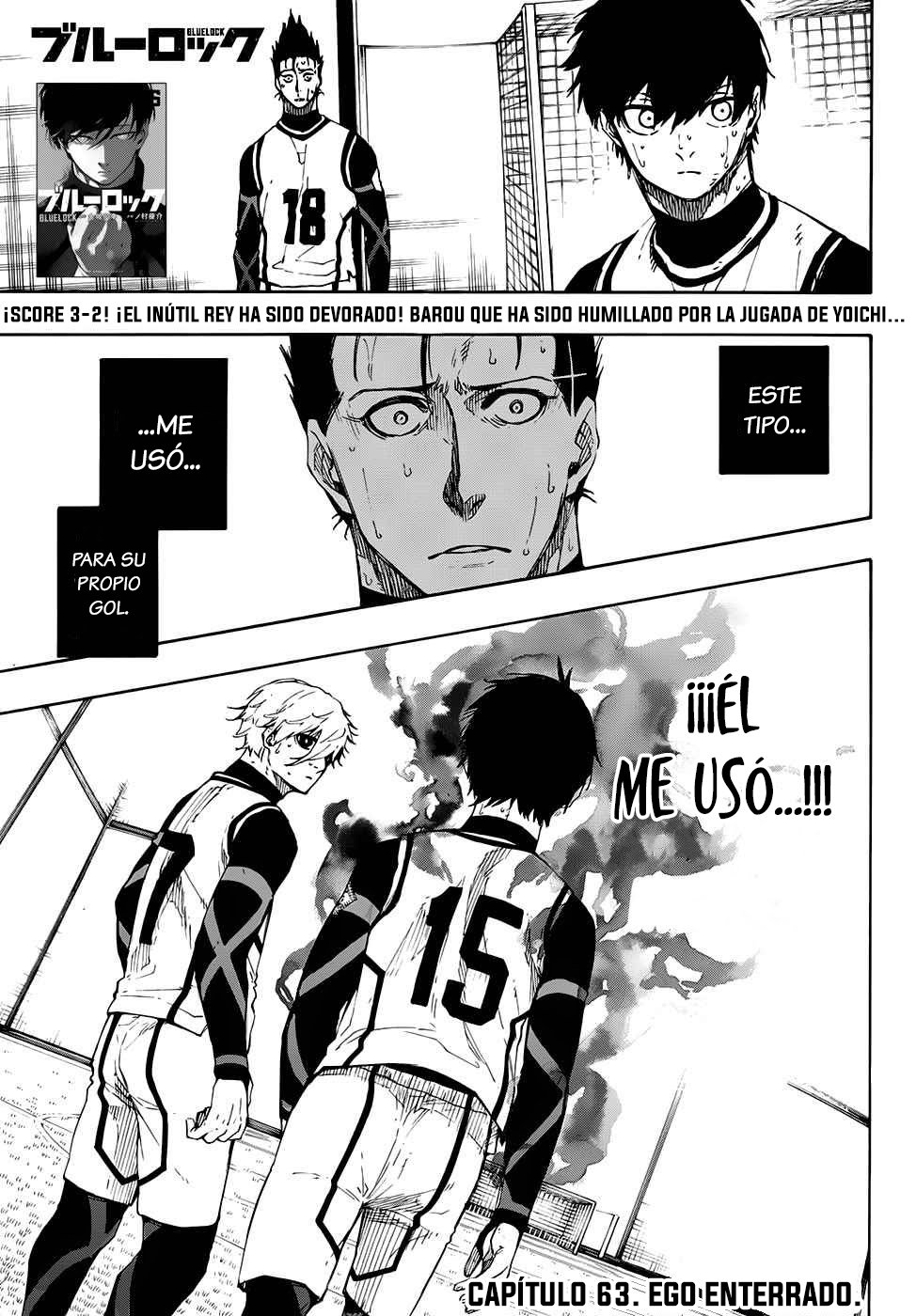 Blue Lock Capitulo 63: Ego enterrado página 2