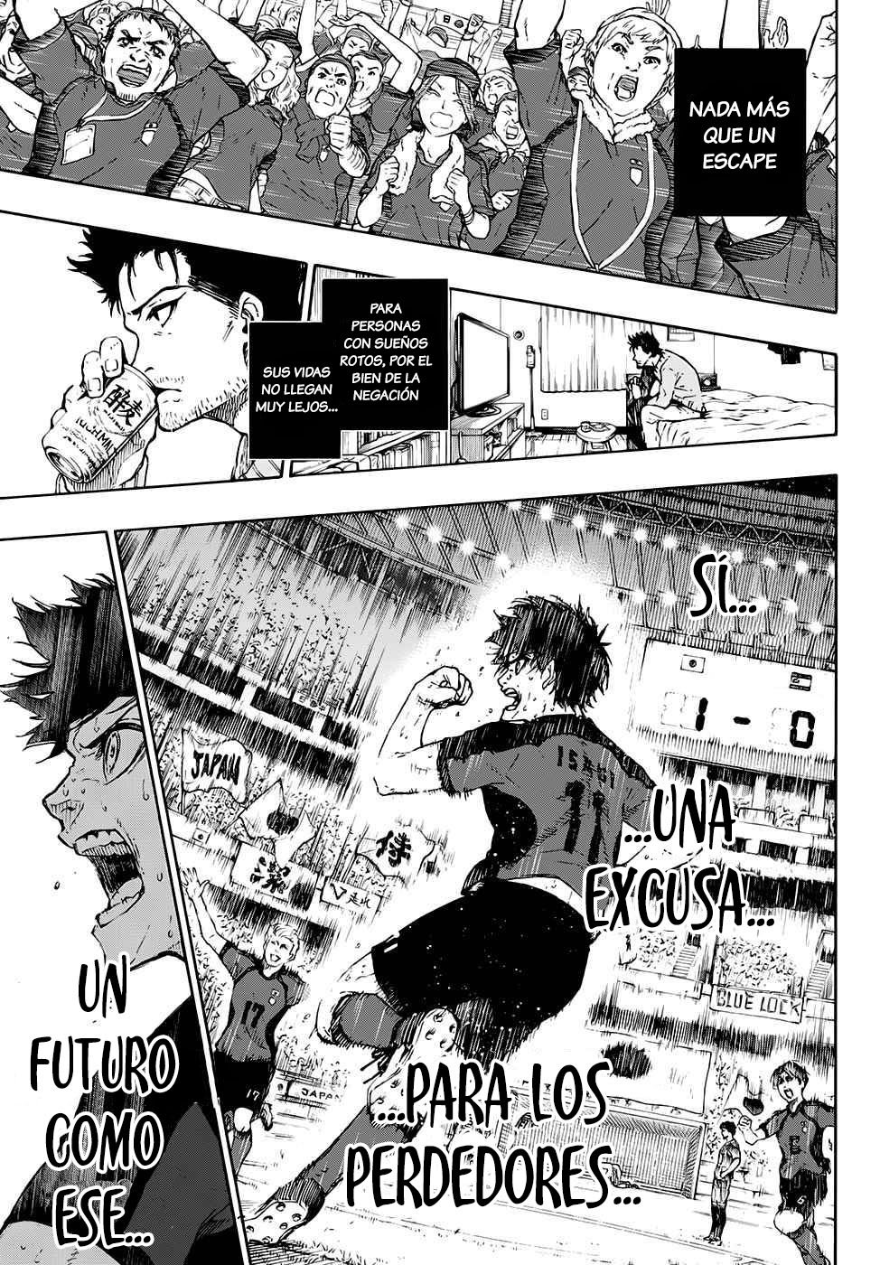 Blue Lock Capitulo 66: La encrucijada de un perdedor página 12