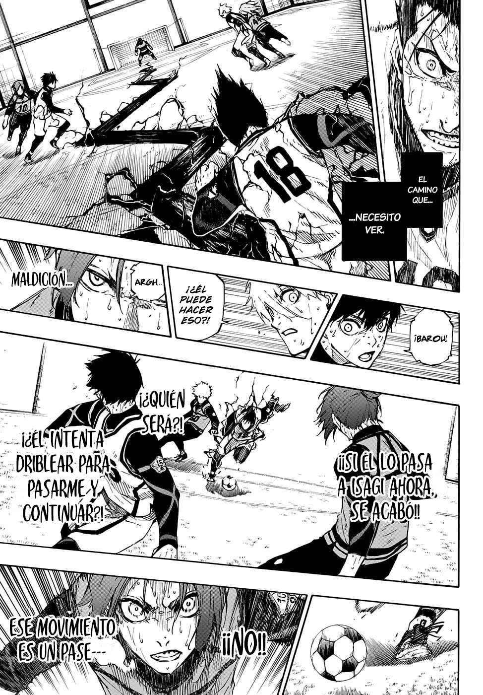 Blue Lock Capitulo 66: La encrucijada de un perdedor página 14