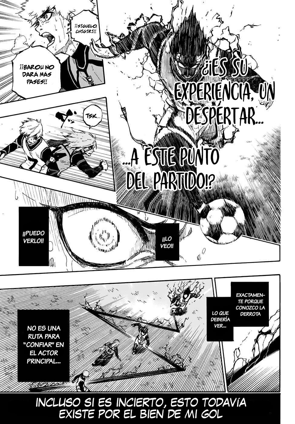 Blue Lock Capitulo 66: La encrucijada de un perdedor página 16