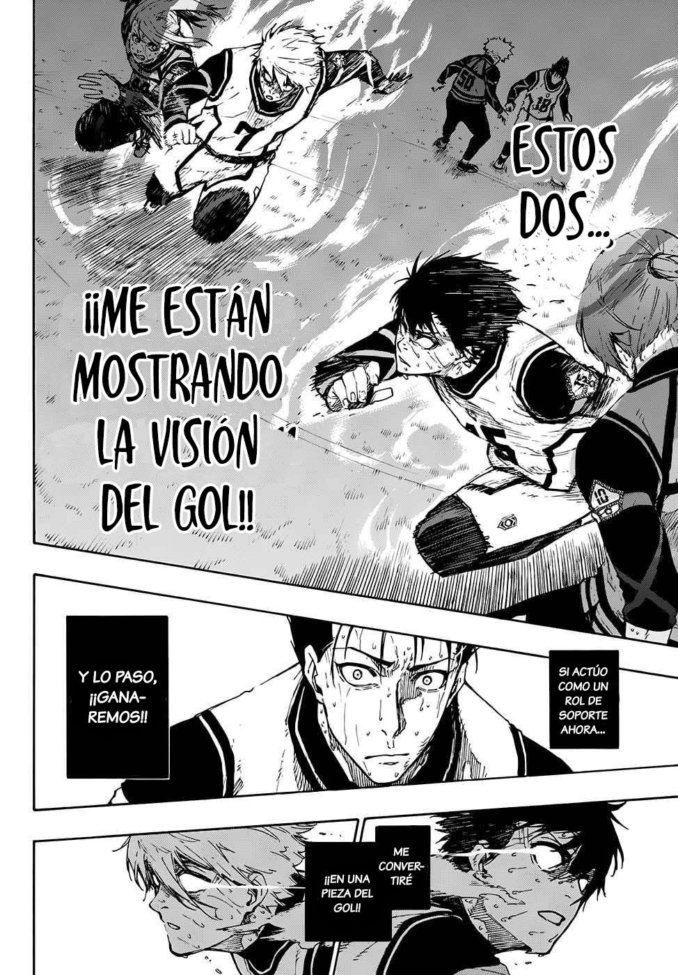 Blue Lock Capitulo 66: La encrucijada de un perdedor página 5