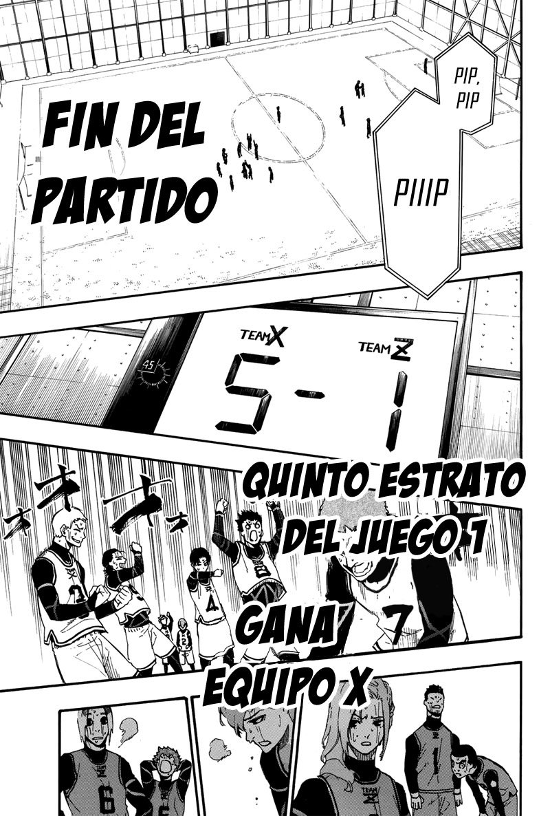 Blue Lock Capitulo 7: Ponte delante de la portería página 19