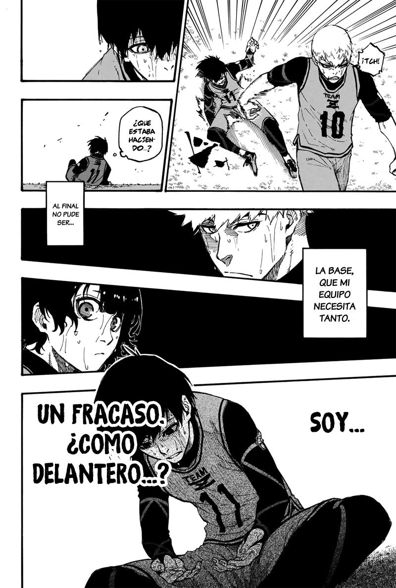 Blue Lock Capitulo 7: Ponte delante de la portería página 20