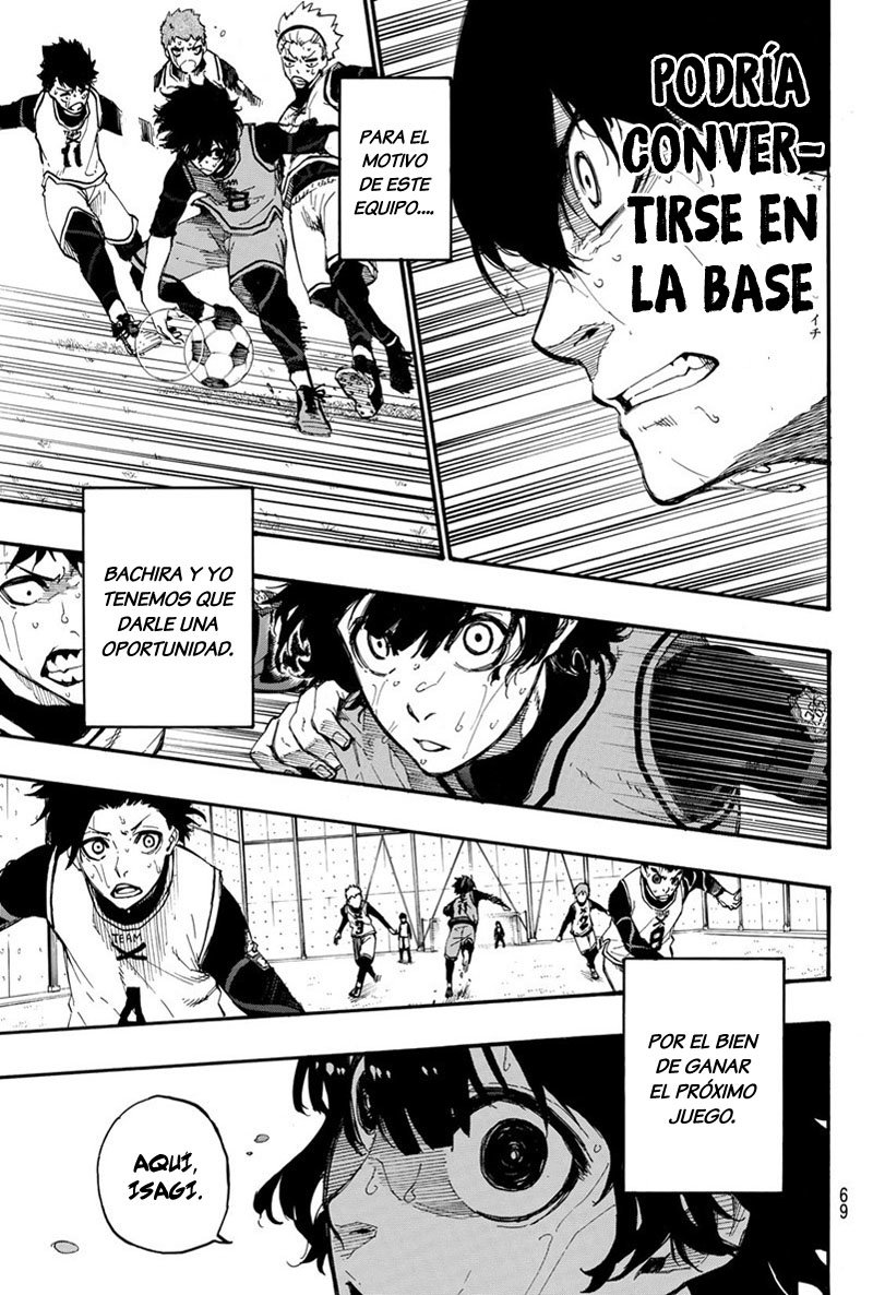 Blue Lock Capitulo 7: Ponte delante de la portería página 4