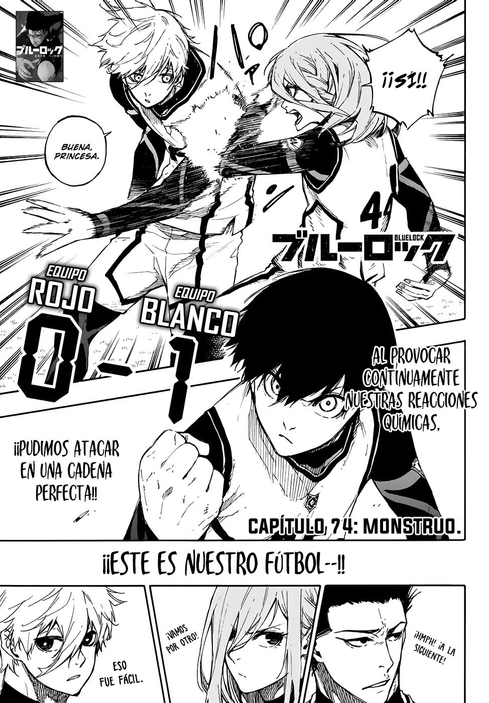 Blue Lock Capitulo 74: Monstruo página 2
