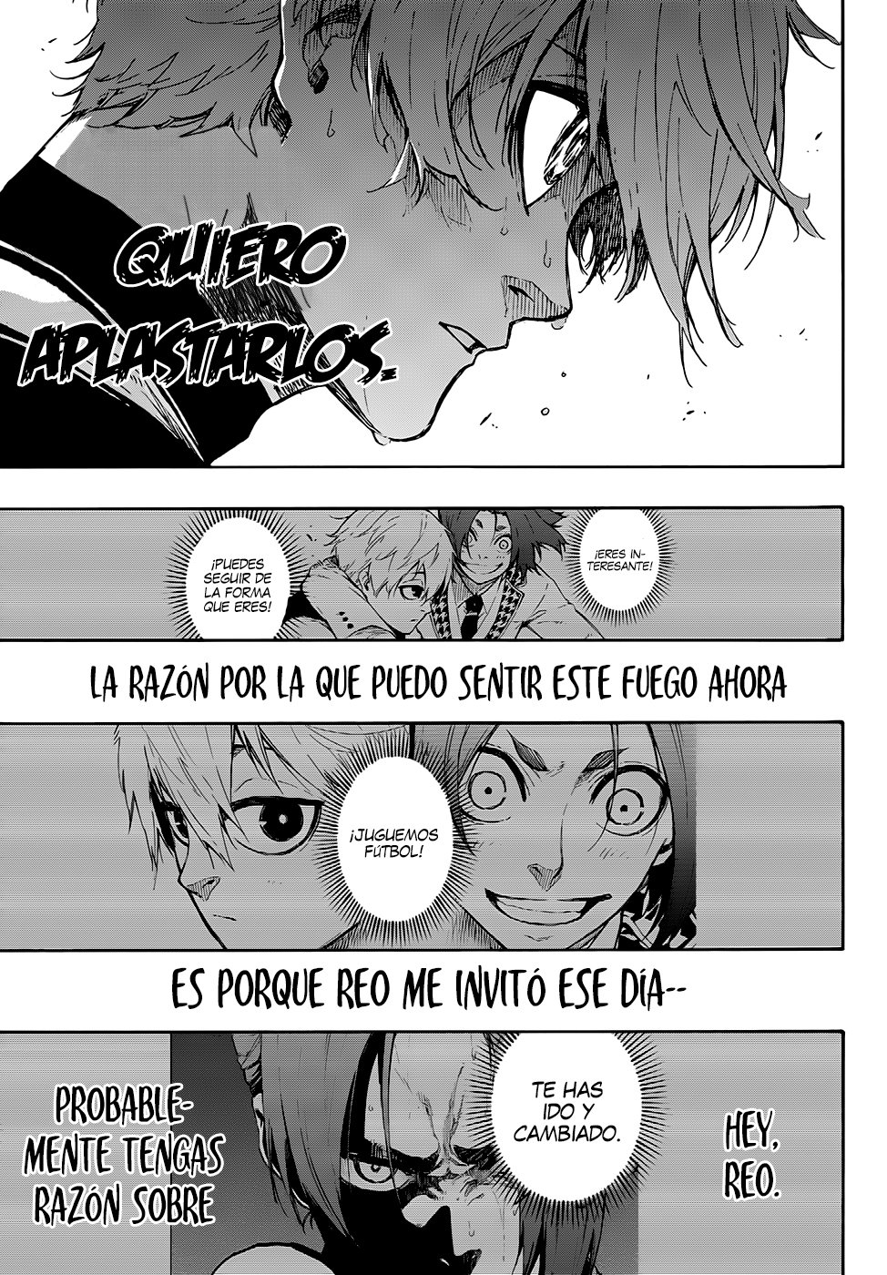 Blue Lock Capitulo 76: No puedo retroceder. página 4