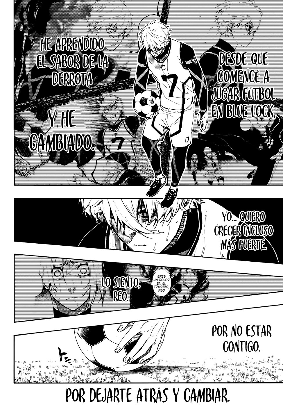 Blue Lock Capitulo 76: No puedo retroceder. página 5