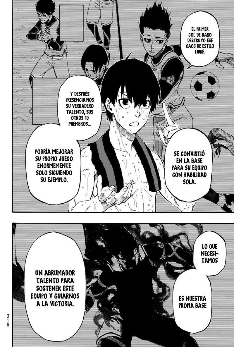 Blue Lock Capitulo 8: Mensaje página 11