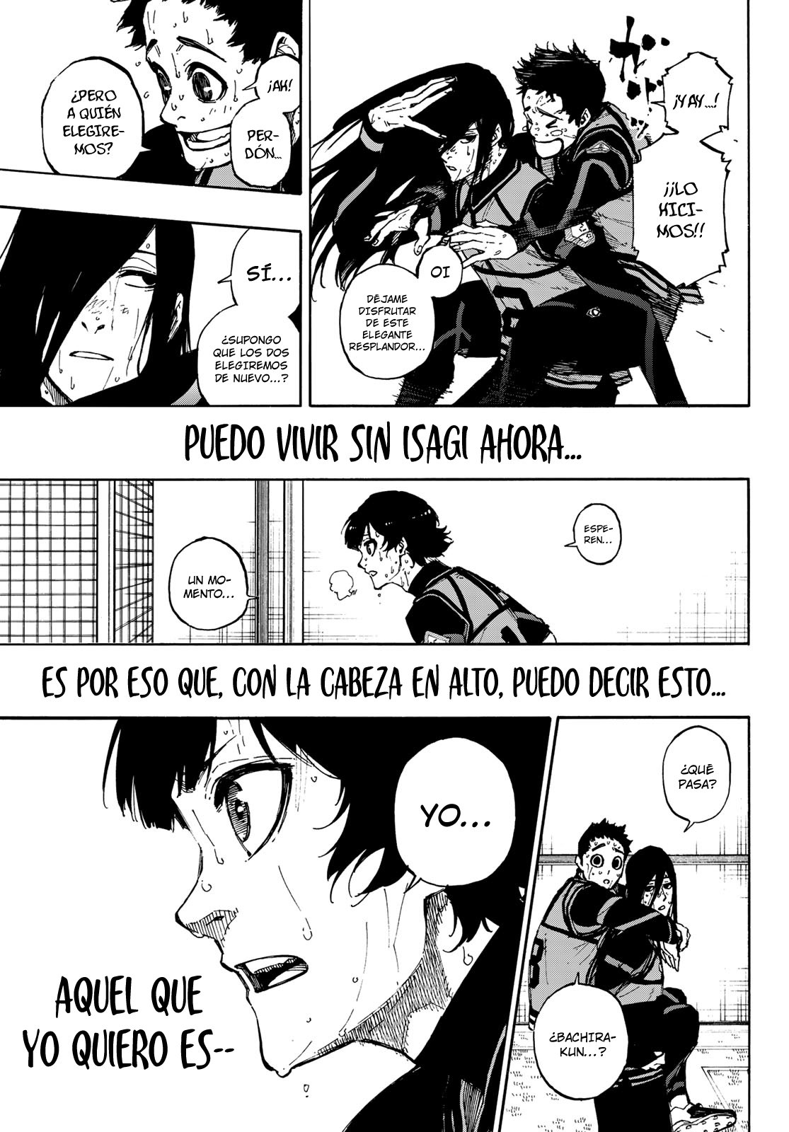 Blue Lock Capitulo 85: 8 segundos antes página 14