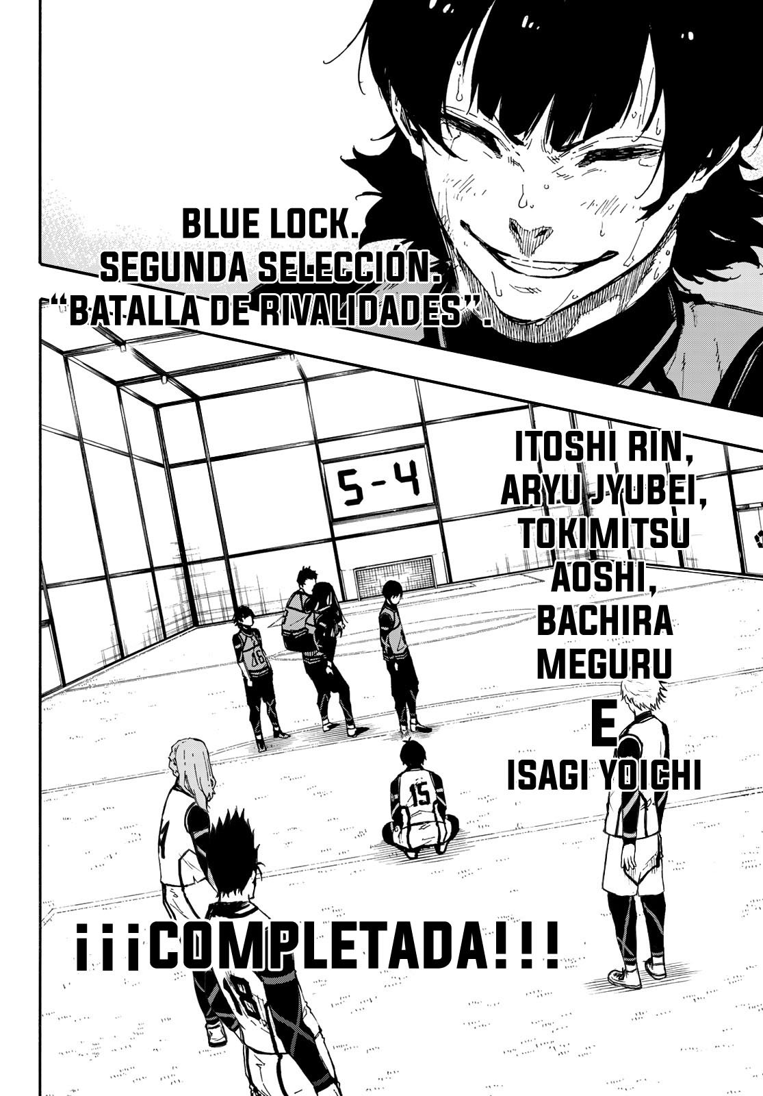 Blue Lock Capitulo 85: 8 segundos antes página 18