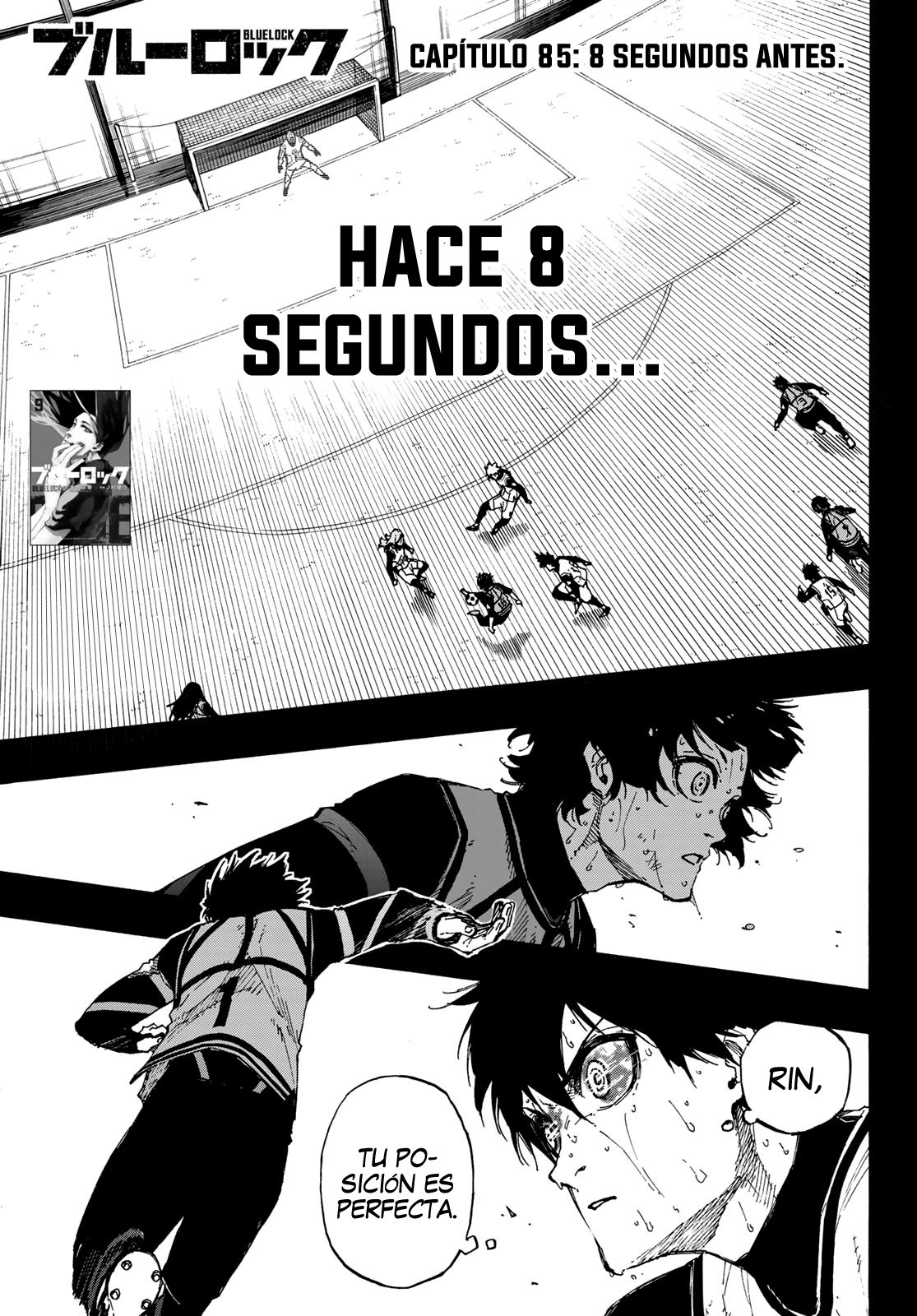 Blue Lock Capitulo 85: 8 segundos antes página 2