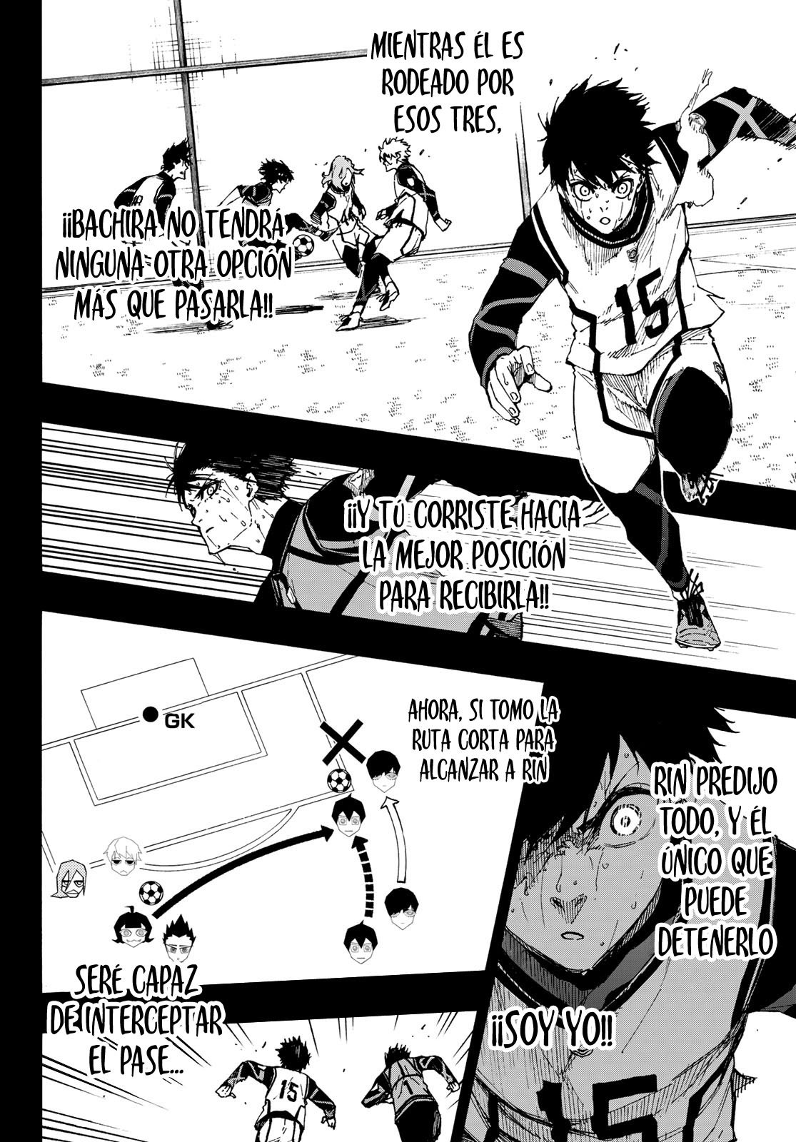 Blue Lock Capitulo 85: 8 segundos antes página 3