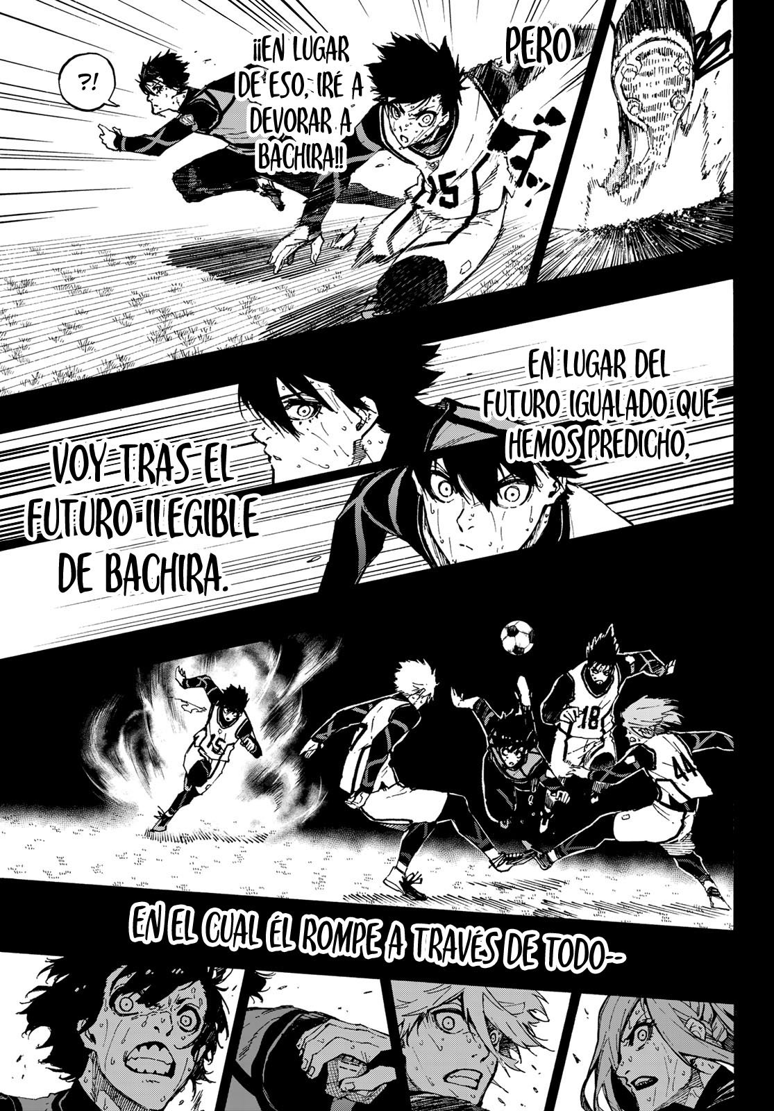 Blue Lock Capitulo 85: 8 segundos antes página 4