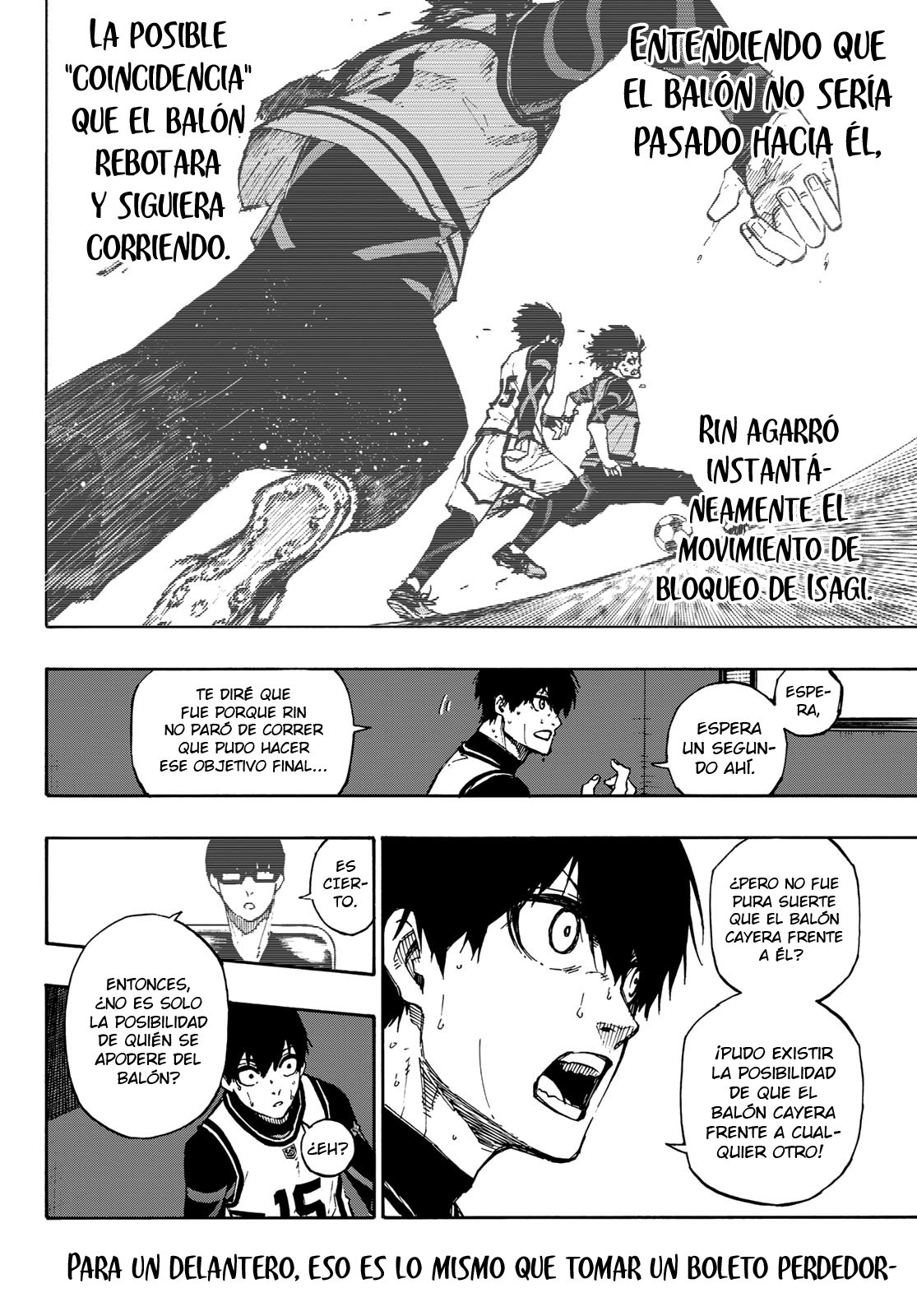 Blue Lock Capitulo 87: Suerte página 9