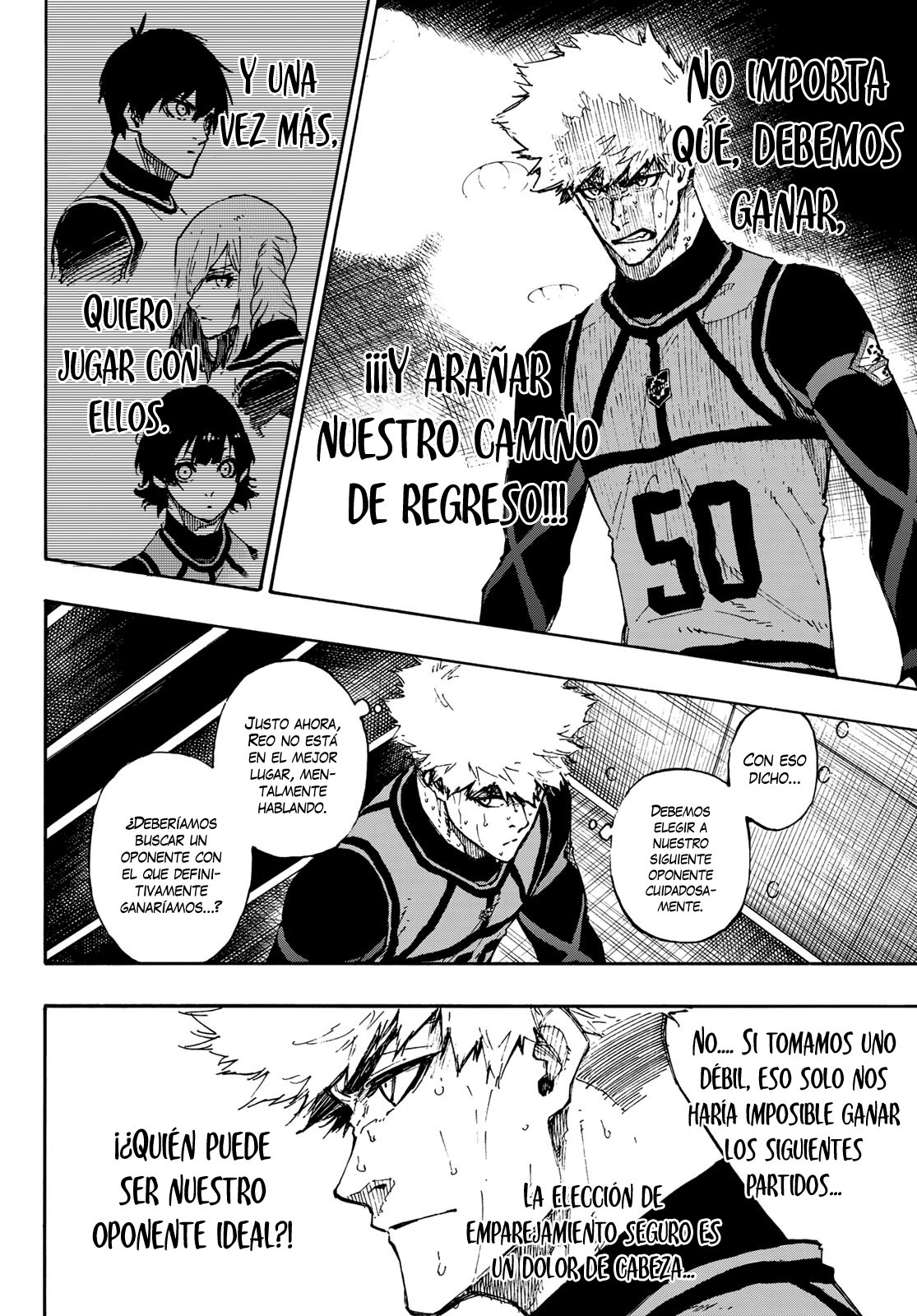 Blue Lock Capitulo 88: Clase Mundial. página 15