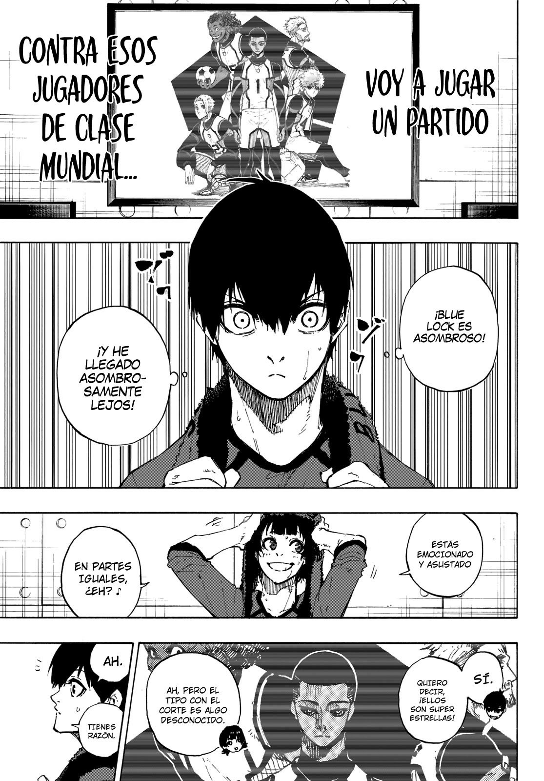 Blue Lock Capitulo 88: Clase Mundial. página 4