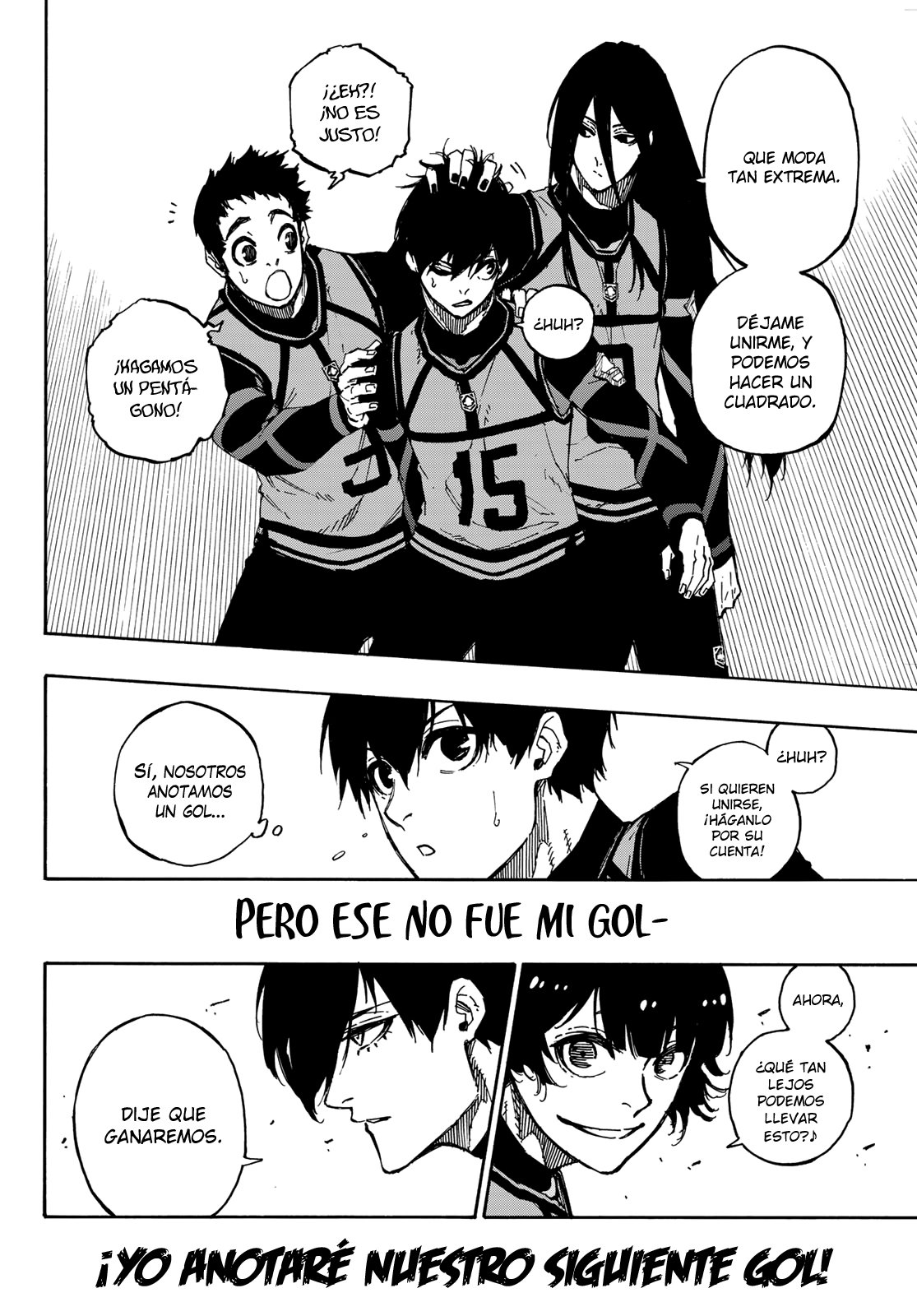 Blue Lock Capitulo 91: Dios página 6