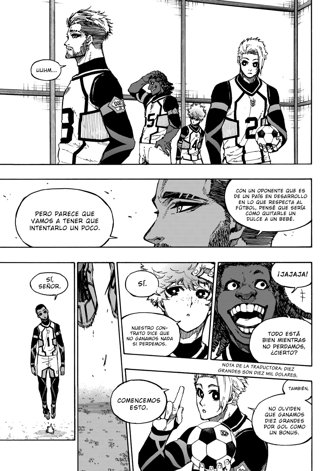 Blue Lock Capitulo 91: Dios página 7