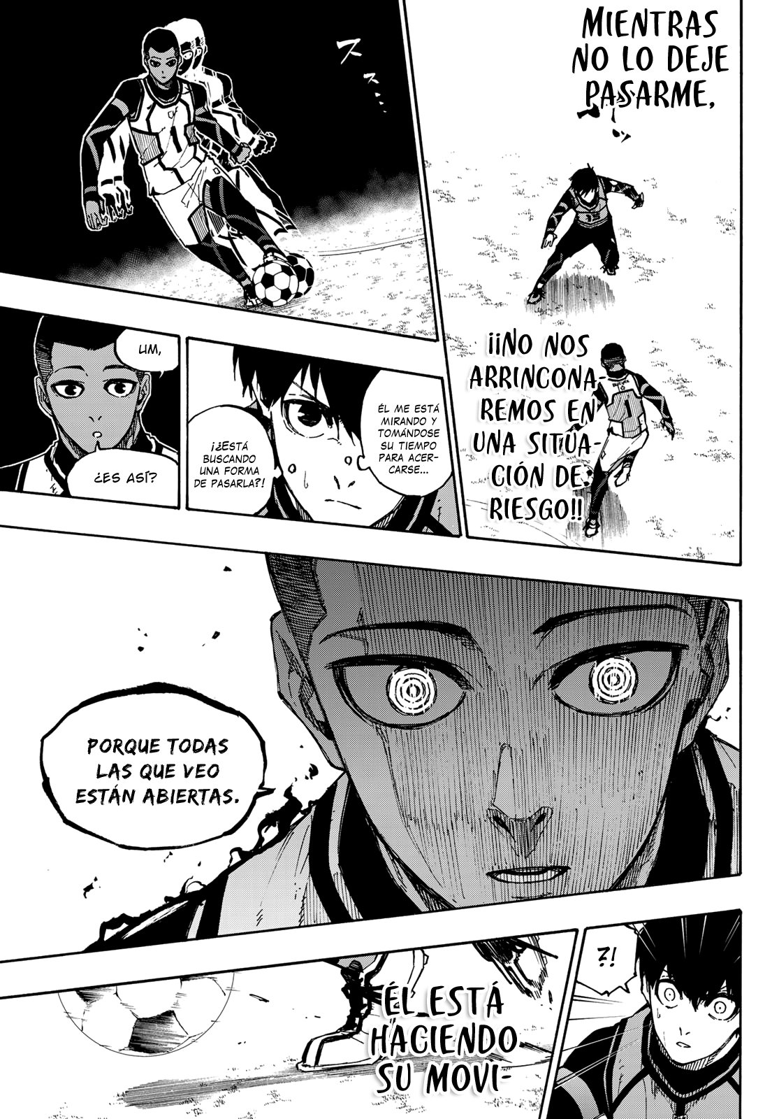 Blue Lock Capitulo 91: Dios página 9