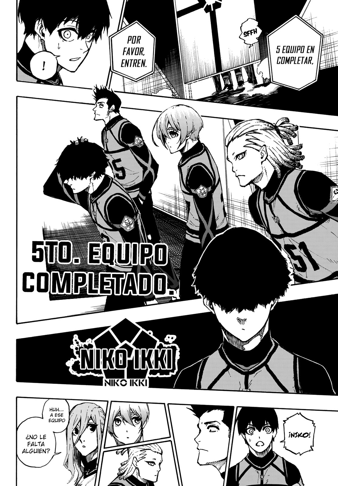 Blue Lock Capitulo 93: Formación página 15