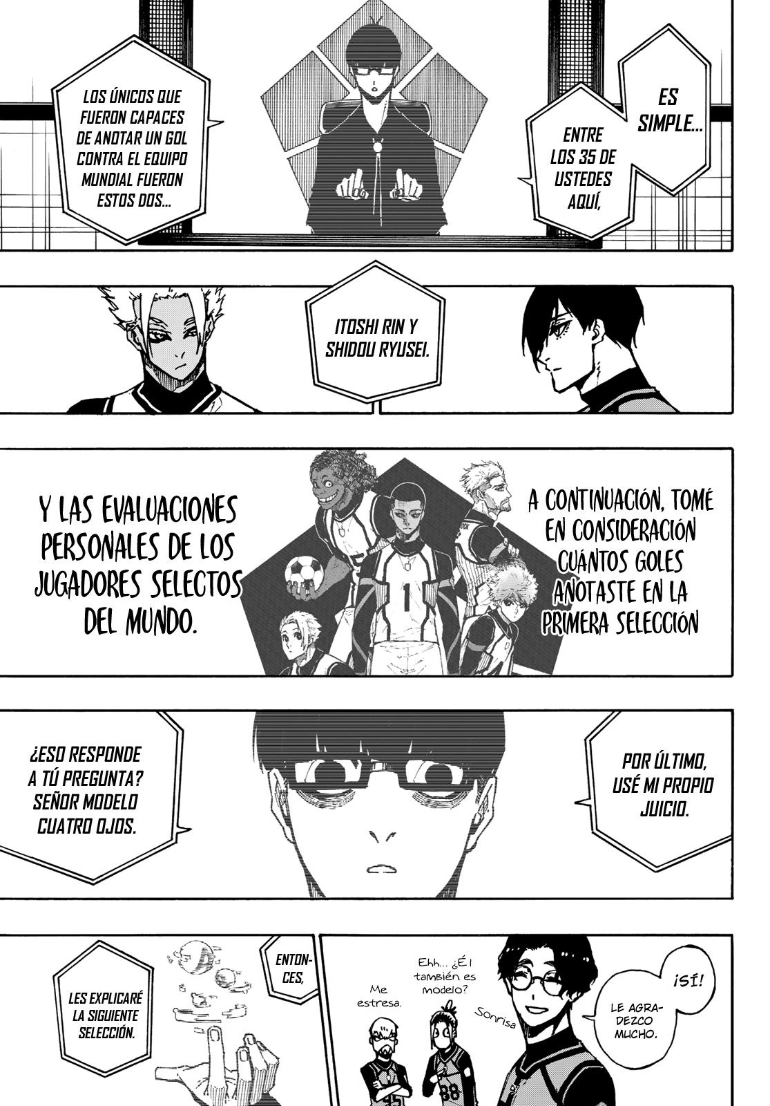 Blue Lock Capitulo 95: Audiciones página 15