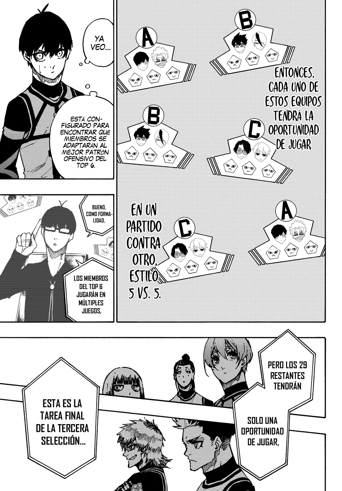 Blue Lock Capitulo 95: Audiciones página 17