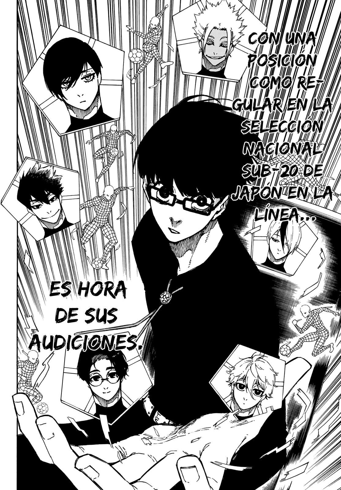 Blue Lock Capitulo 95: Audiciones página 18