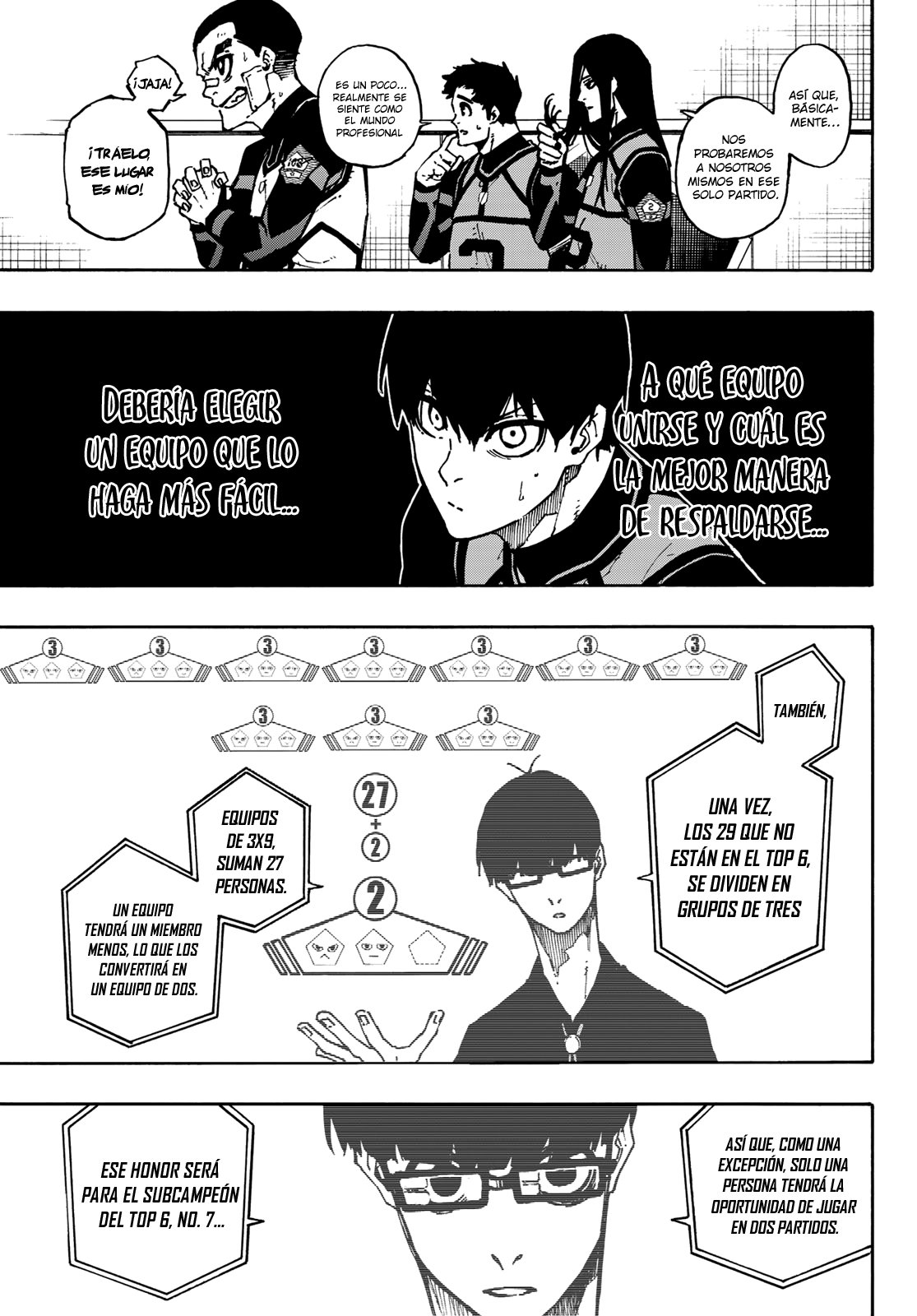 Blue Lock Capitulo 95: Audiciones página 19