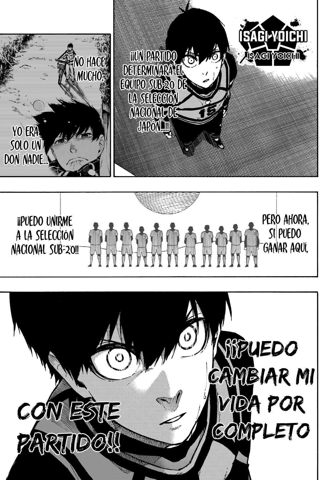 Blue Lock Capitulo 95: Audiciones página 7