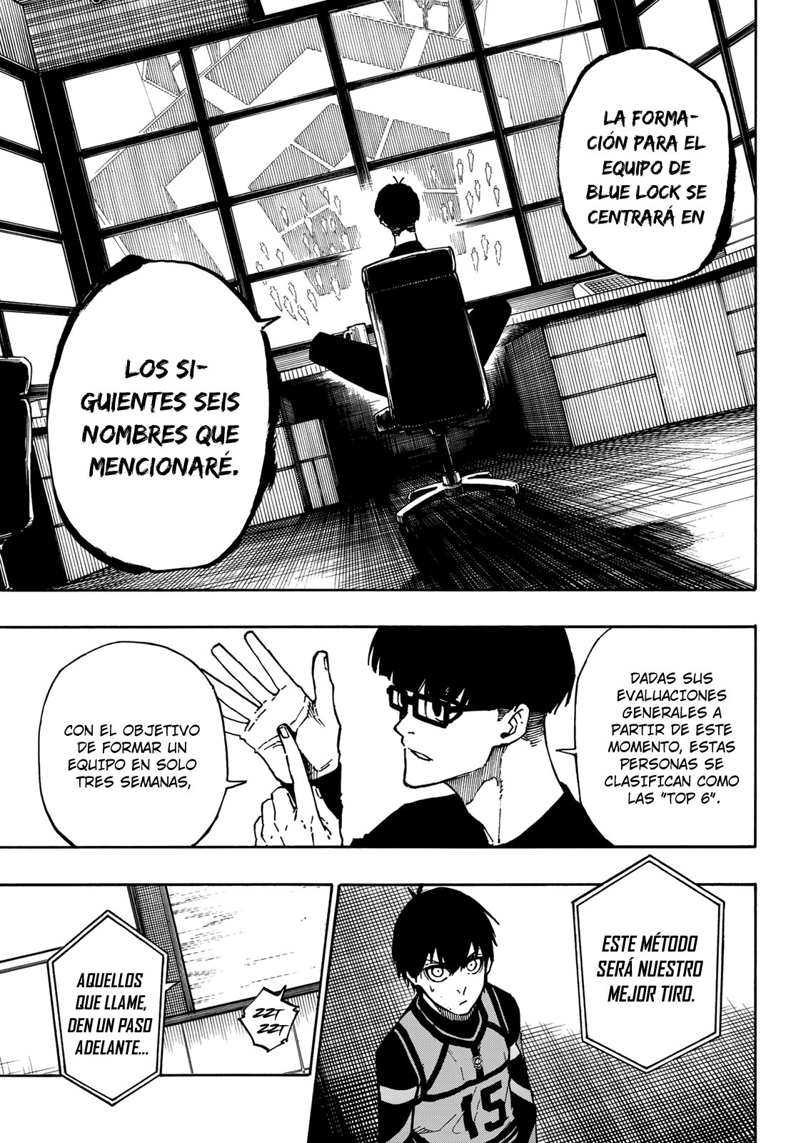 Blue Lock Capitulo 95: Audiciones página 9