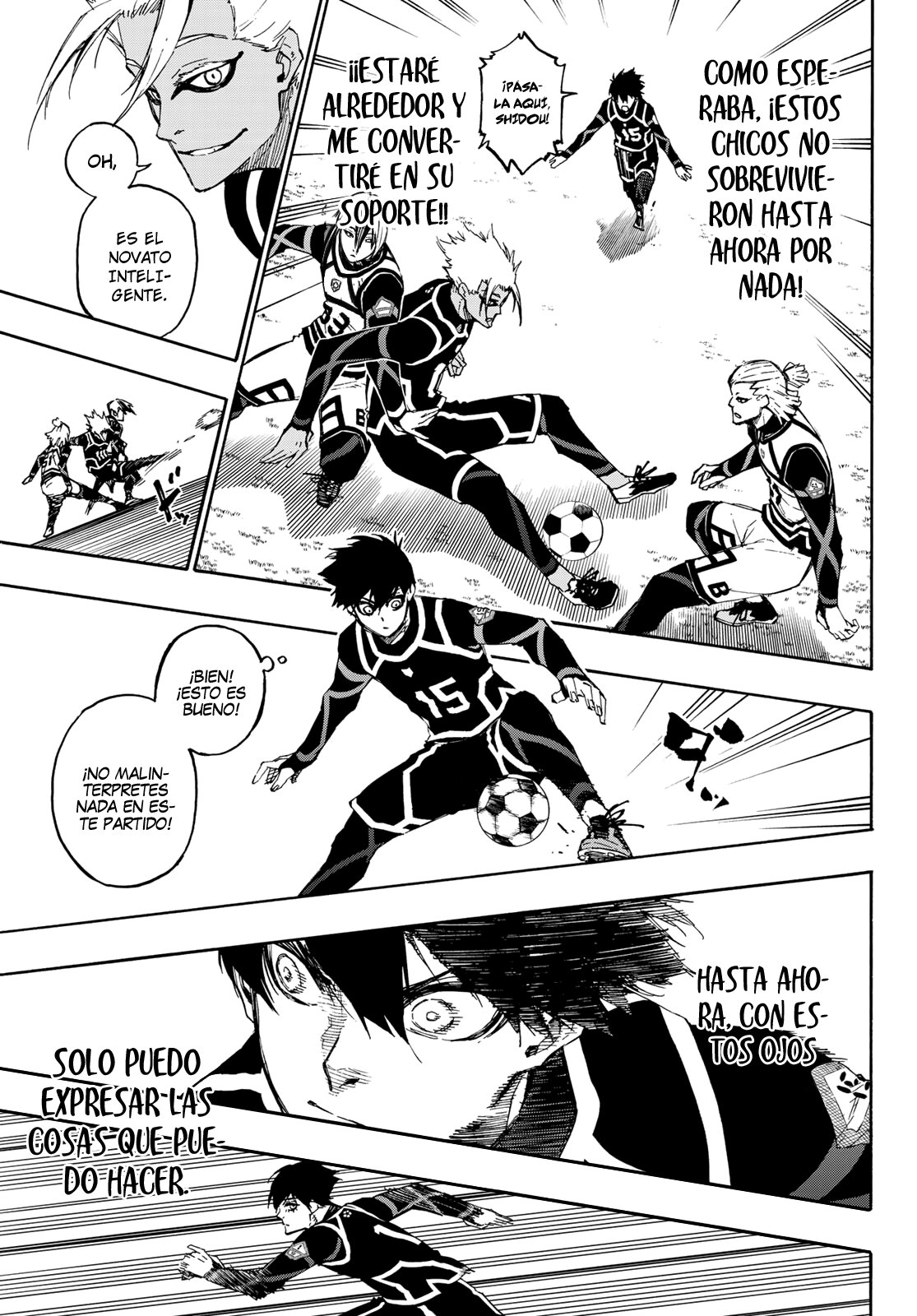 Blue Lock Capitulo 98: Villano página 4