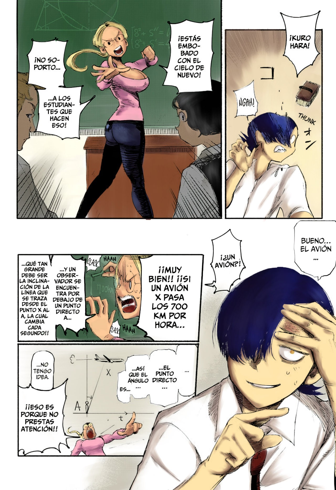 Choujin X Capitulo 1.5: a color página 12