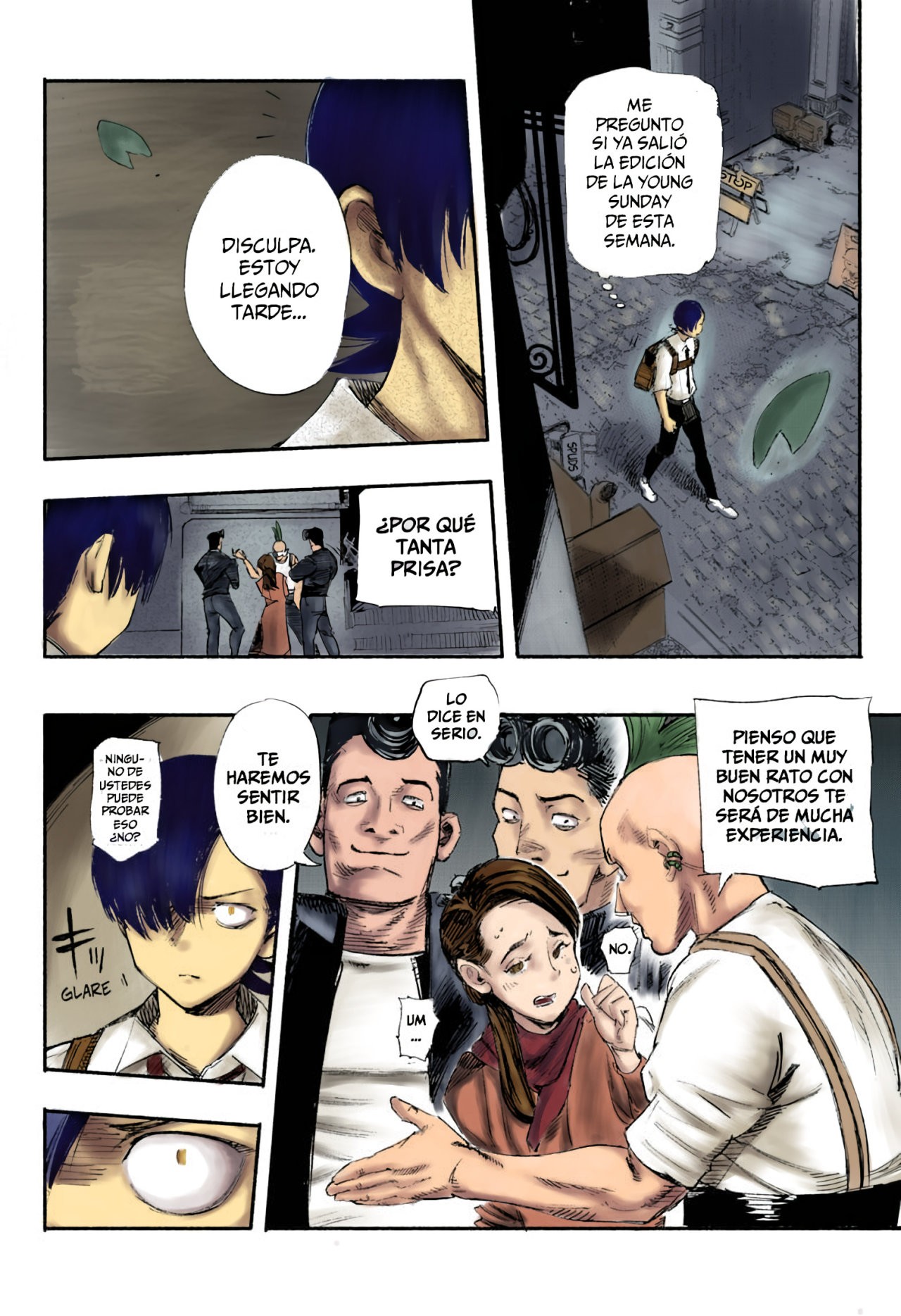Choujin X Capitulo 1.5: a color página 14