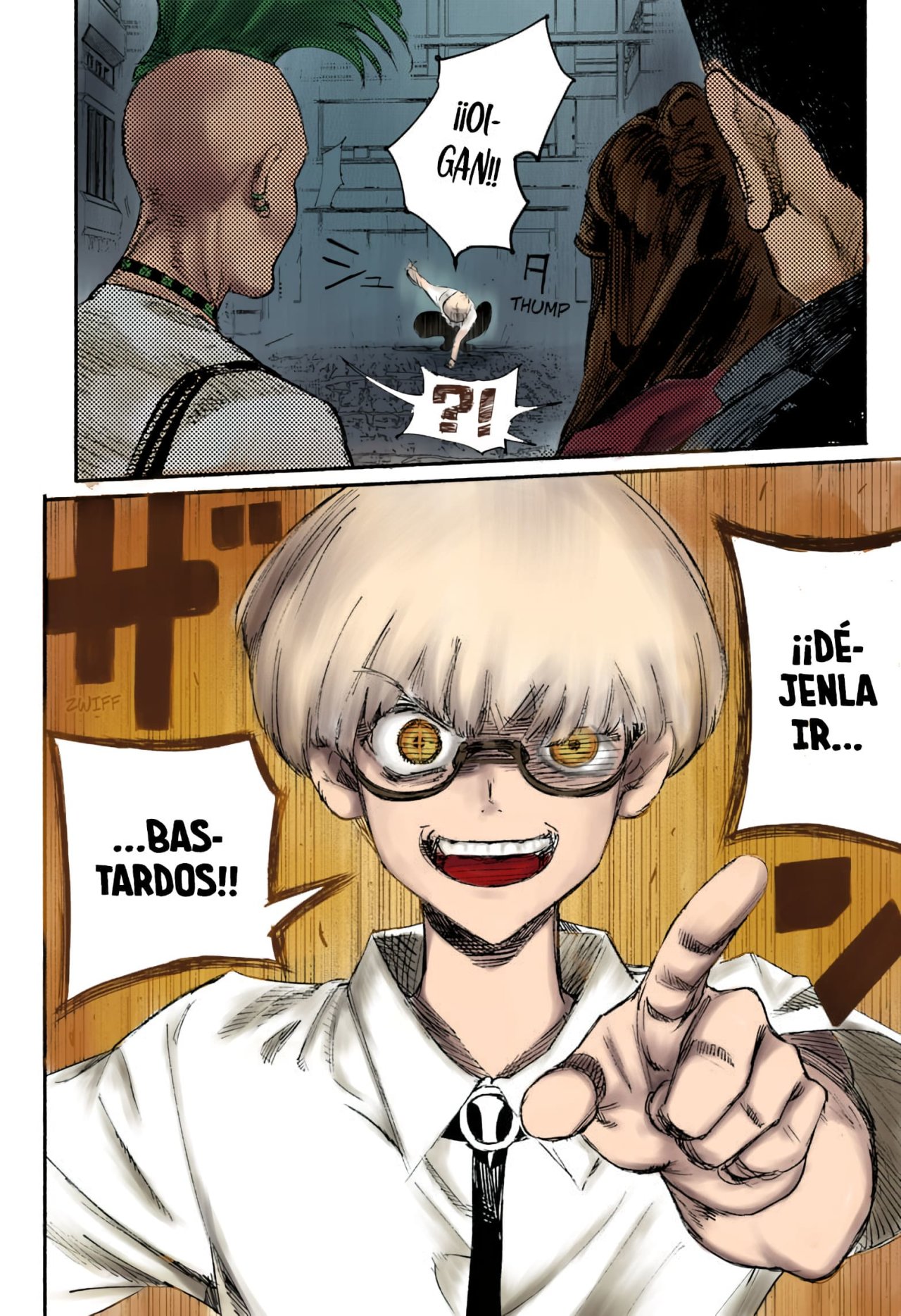 Choujin X Capitulo 1.5: a color página 16
