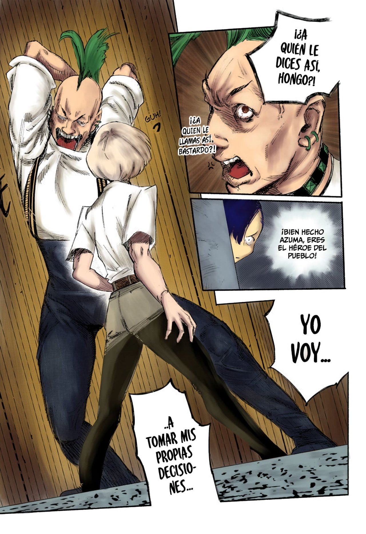 Choujin X Capitulo 1.5: a color página 17