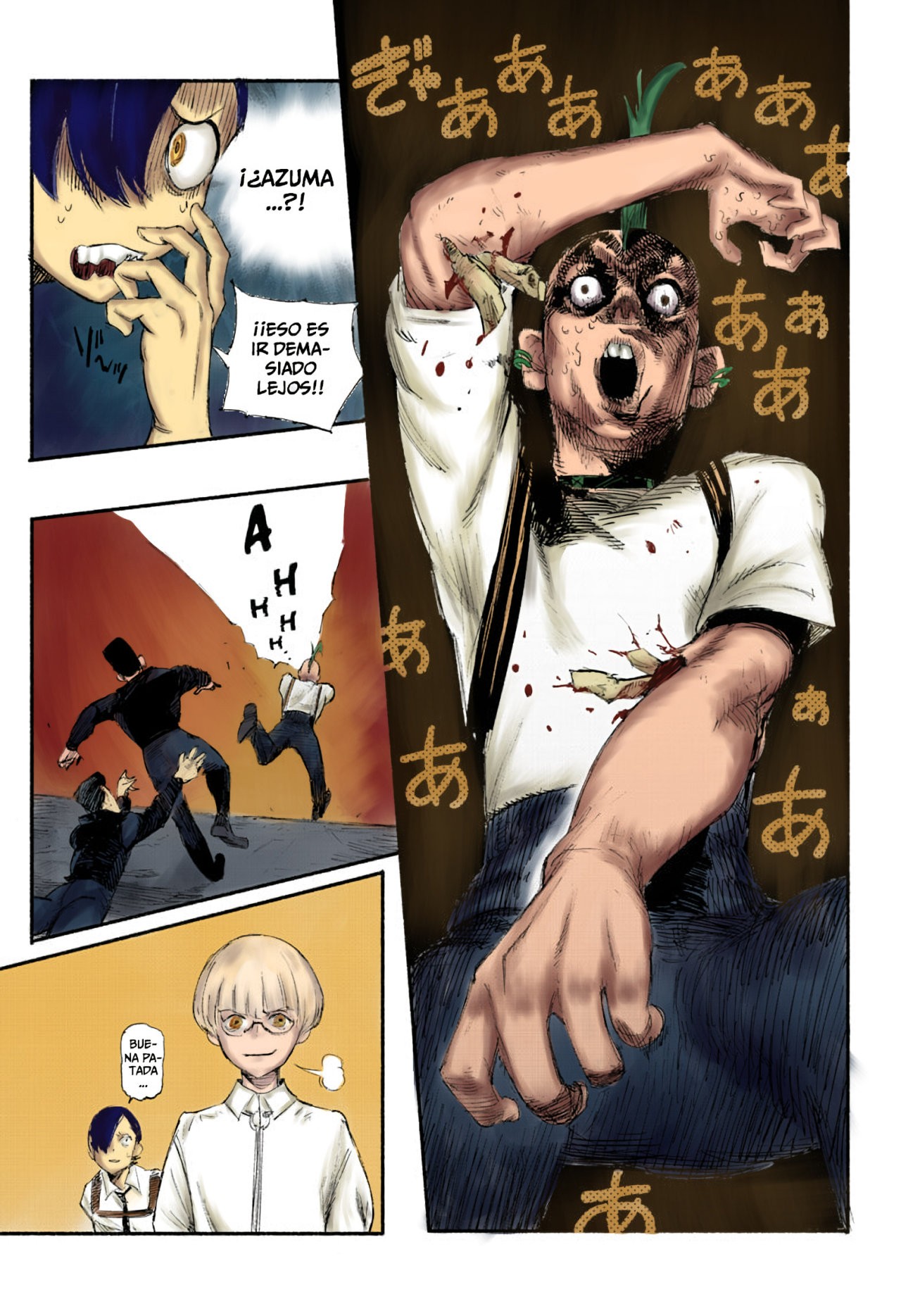 Choujin X Capitulo 1.5: a color página 19