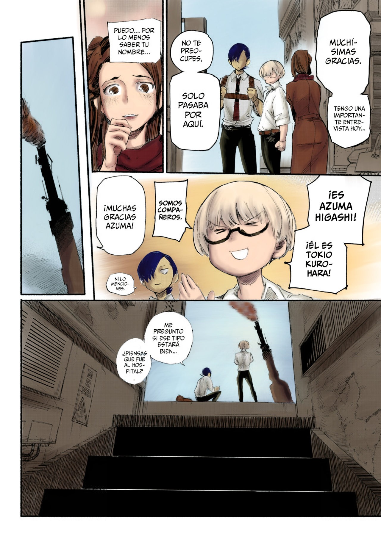 Choujin X Capitulo 1.5: a color página 20