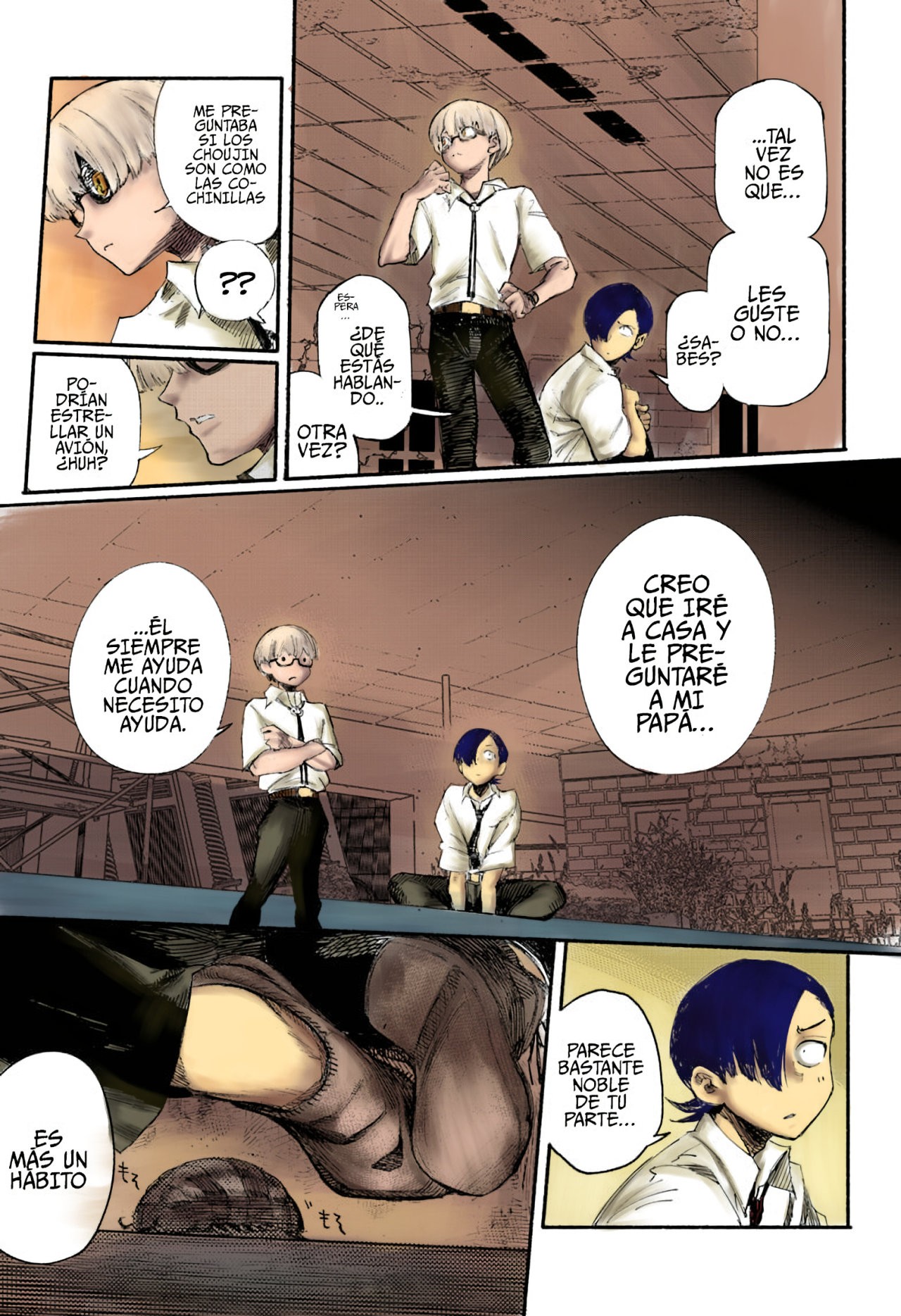 Choujin X Capitulo 1.5: a color página 25
