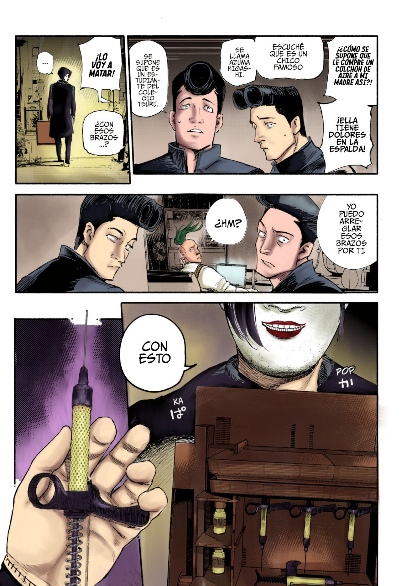 Choujin X Capitulo 1.5: a color página 27