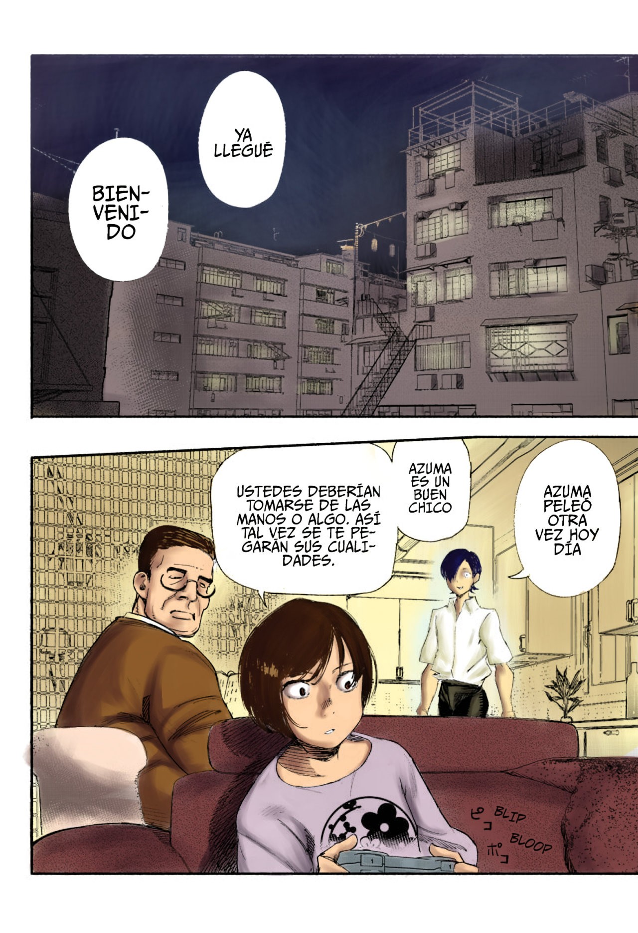 Choujin X Capitulo 1.5: a color página 28