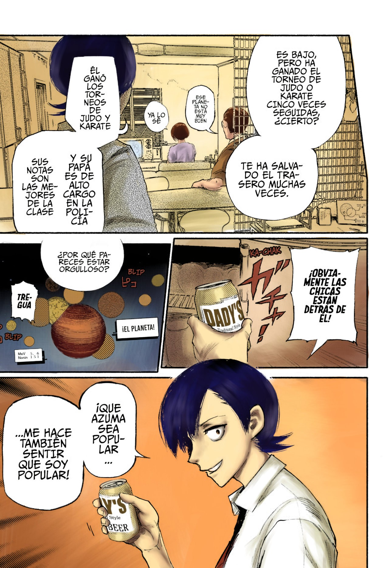 Choujin X Capitulo 1.5: a color página 29
